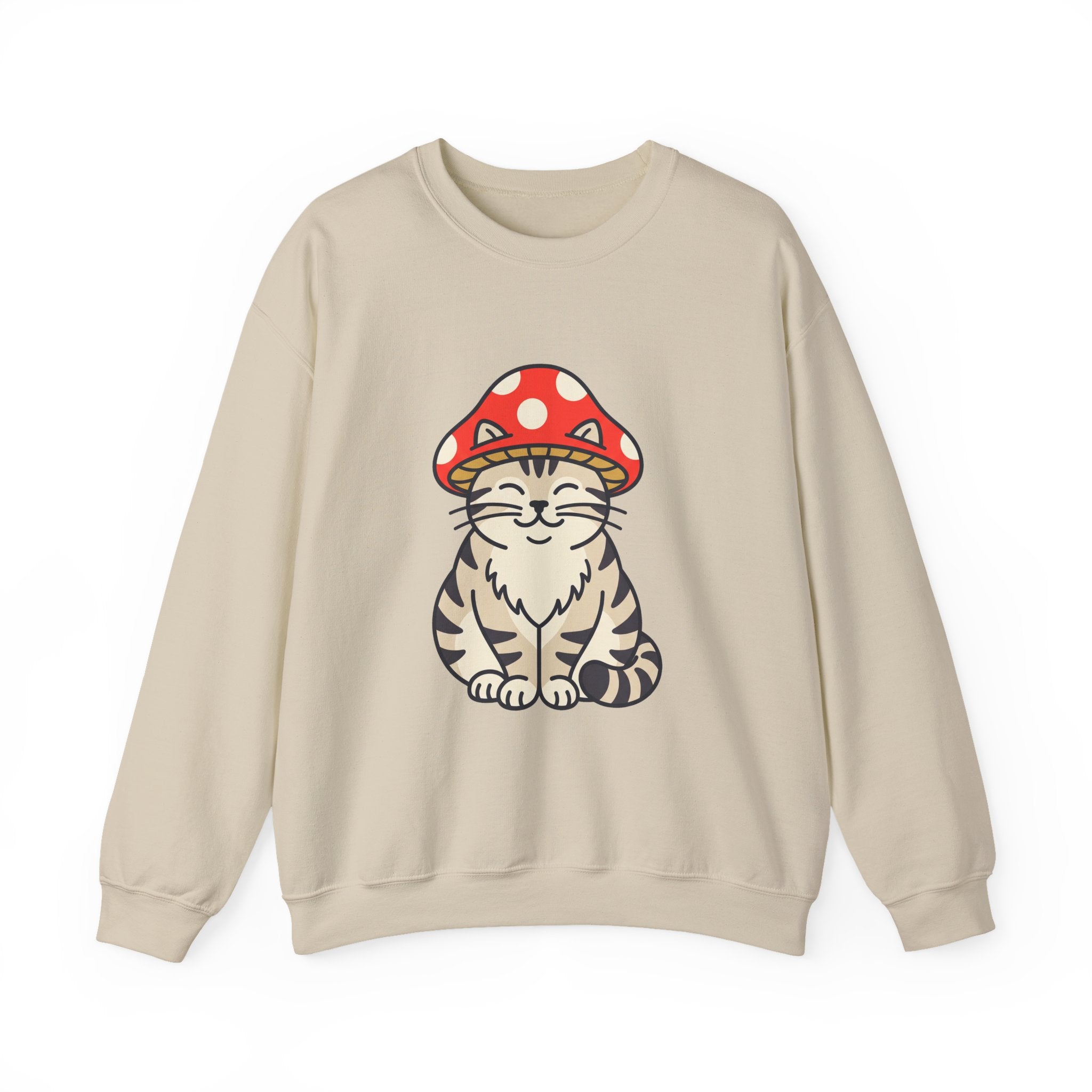 Mushroom Cat Crewneck