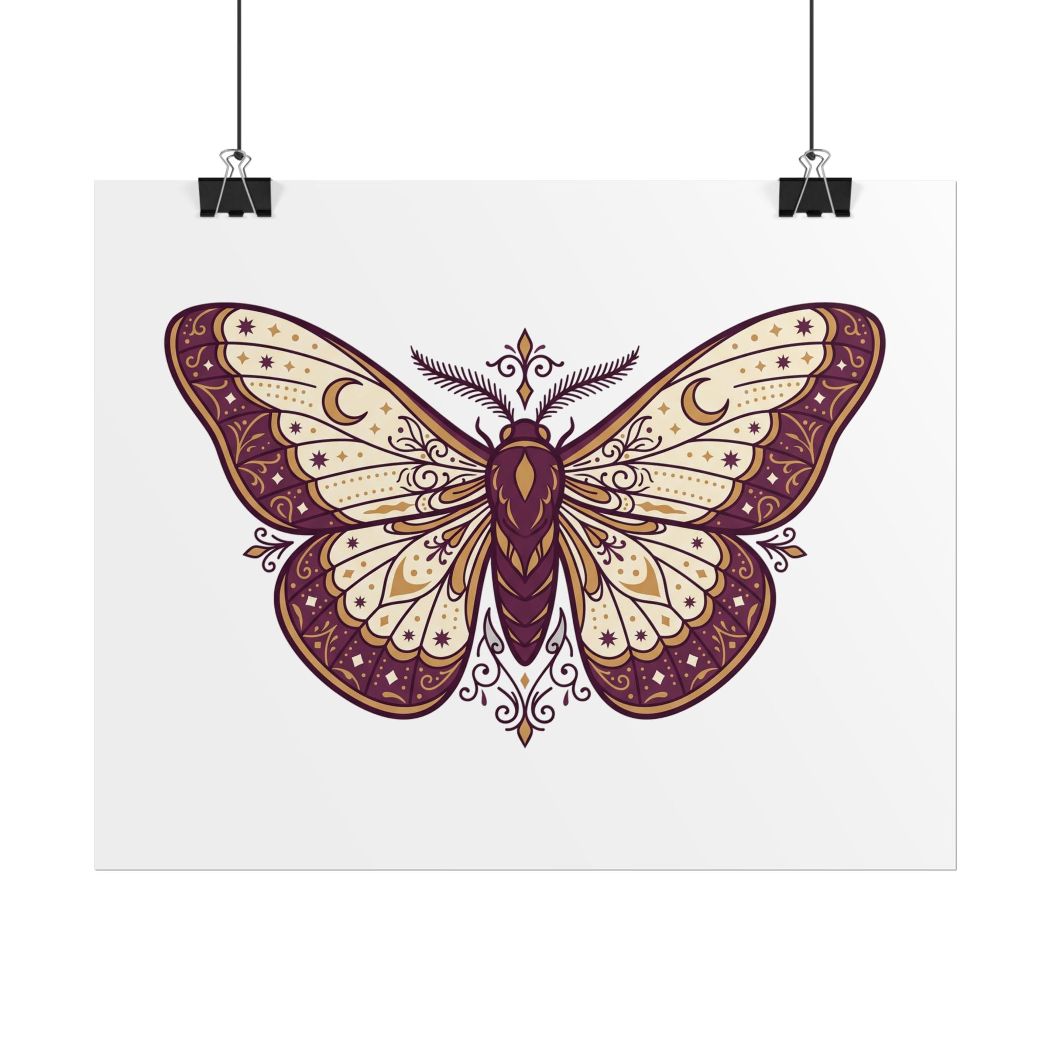 Celestial Moth Poster