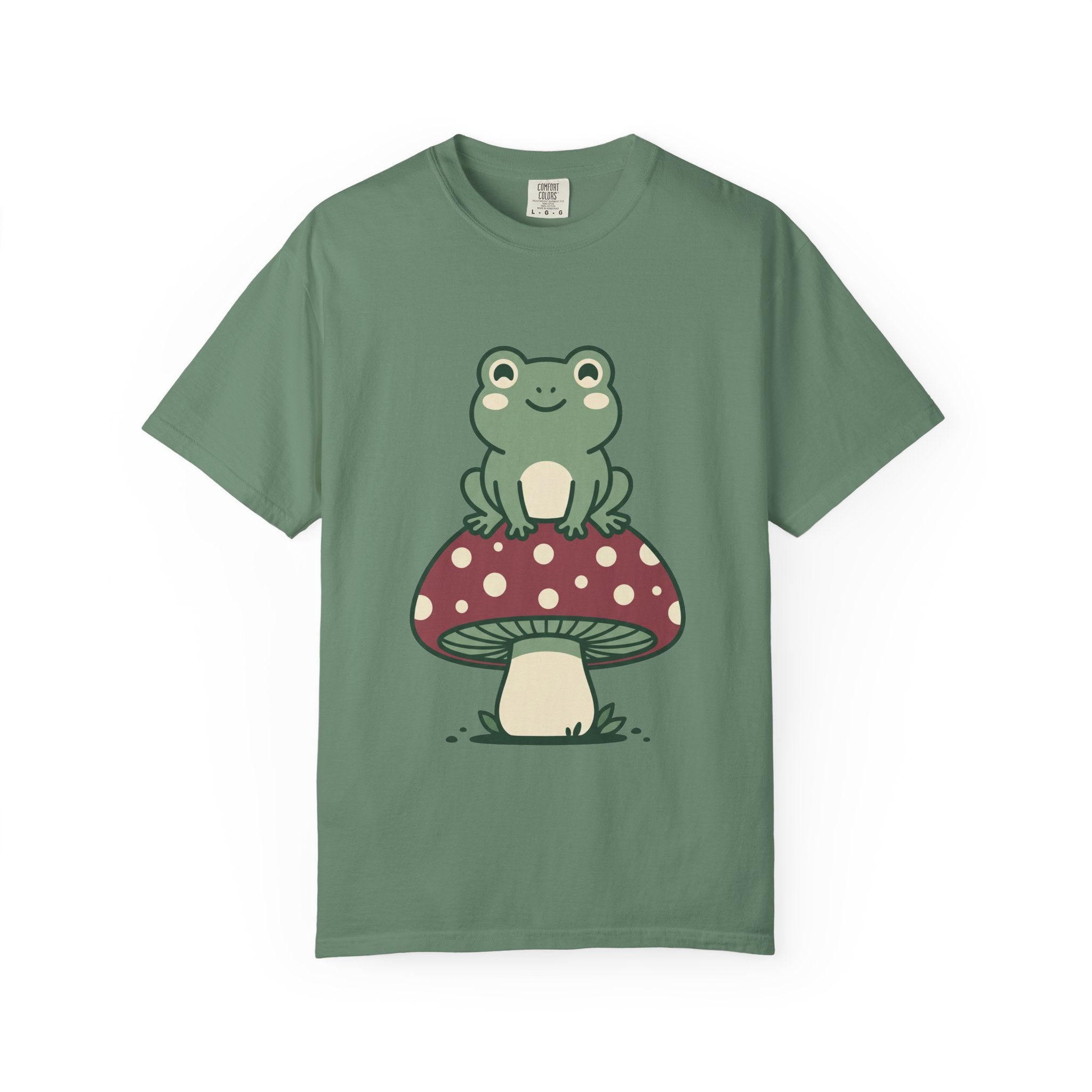 Frog on a Mushroom Tee