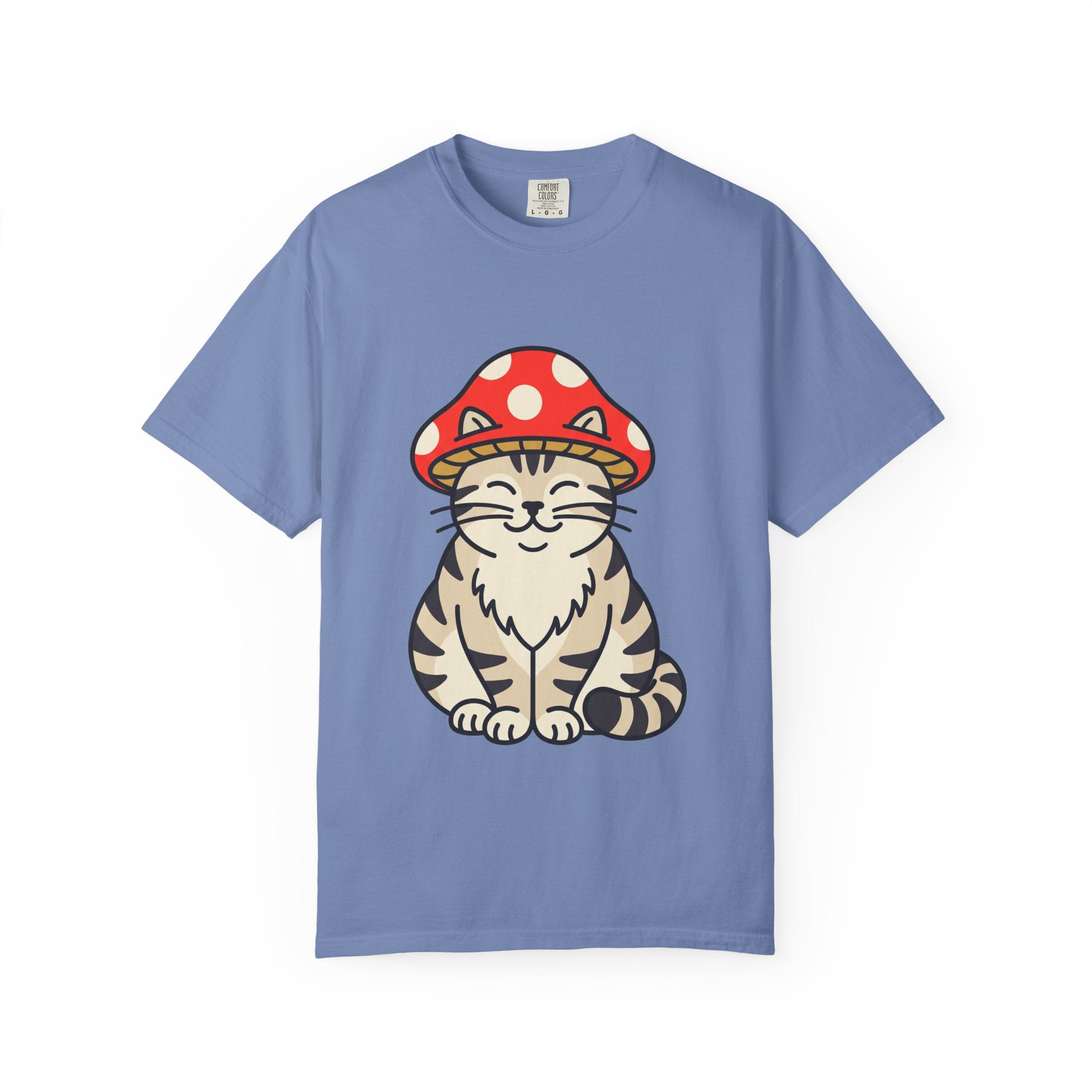 Mushroom Cat Tee