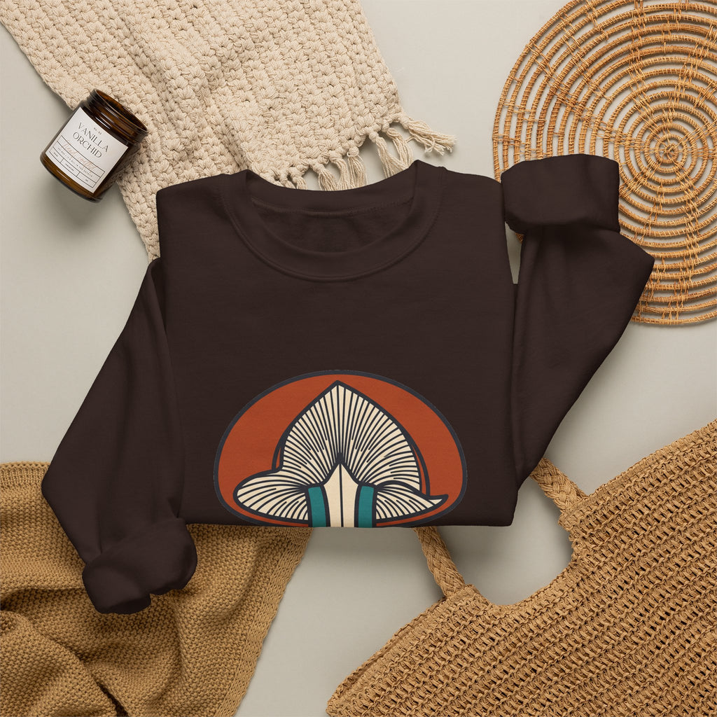 Mushroom Cross Section Crewneck