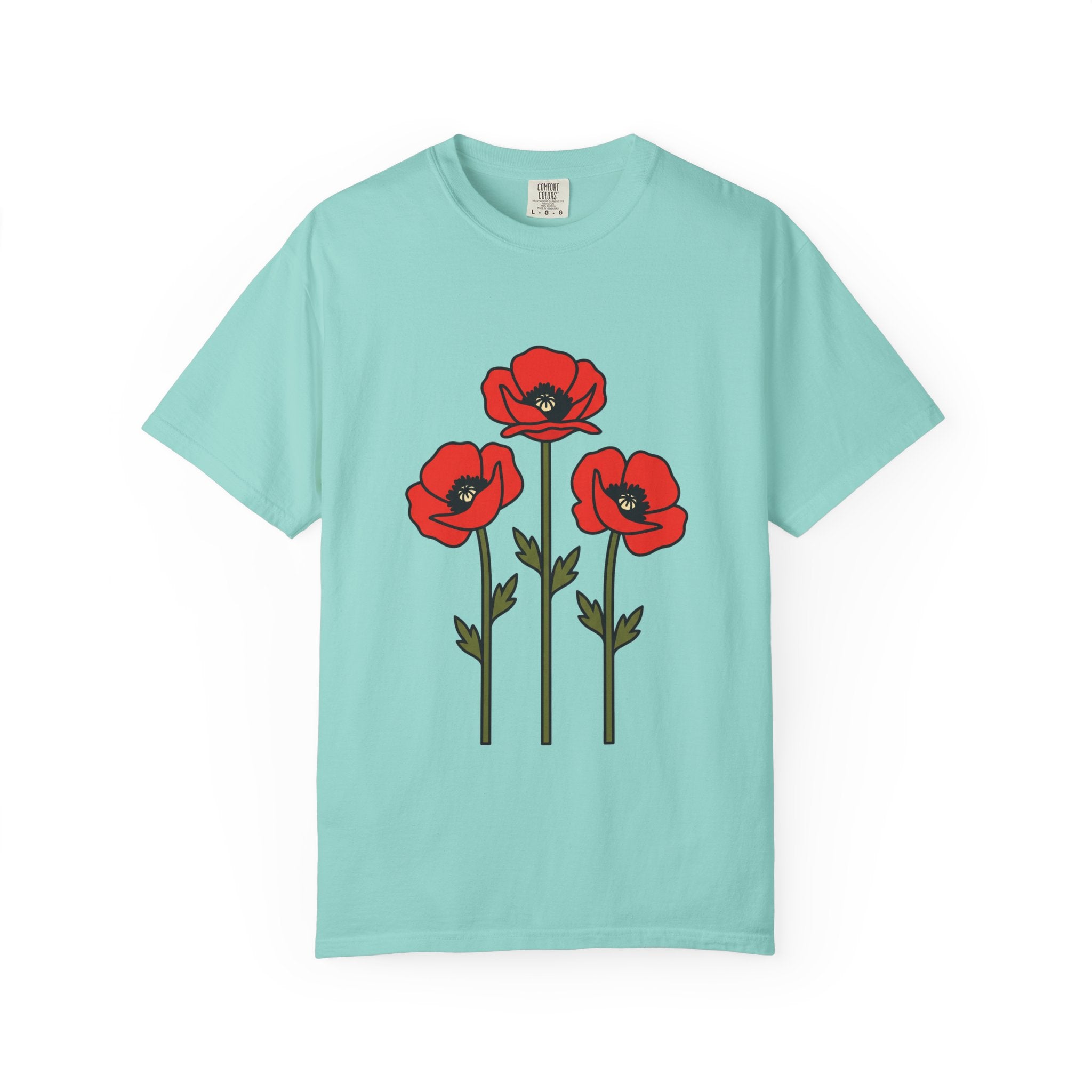 Bold Poppy Trio Tee
