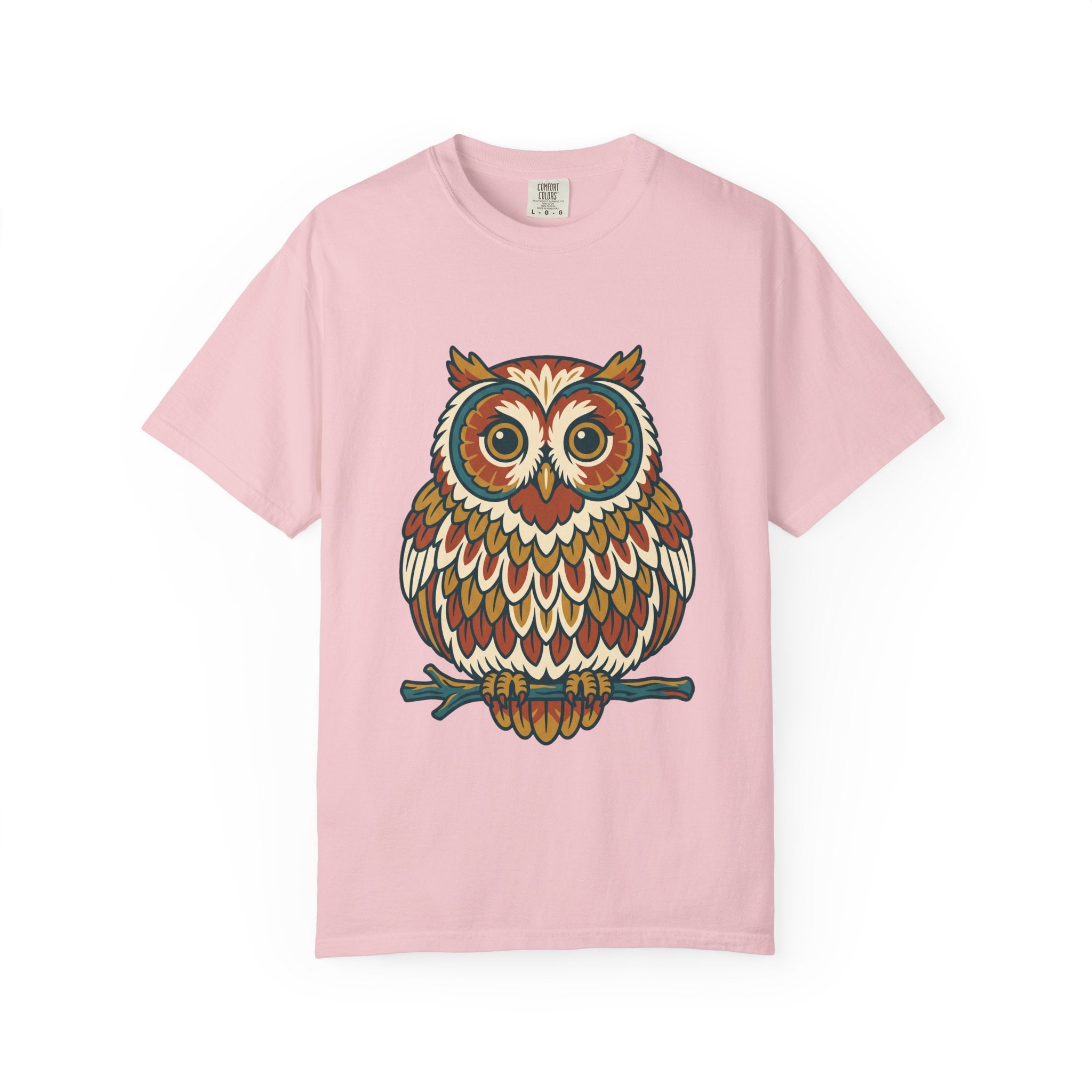 Round Owl Tee