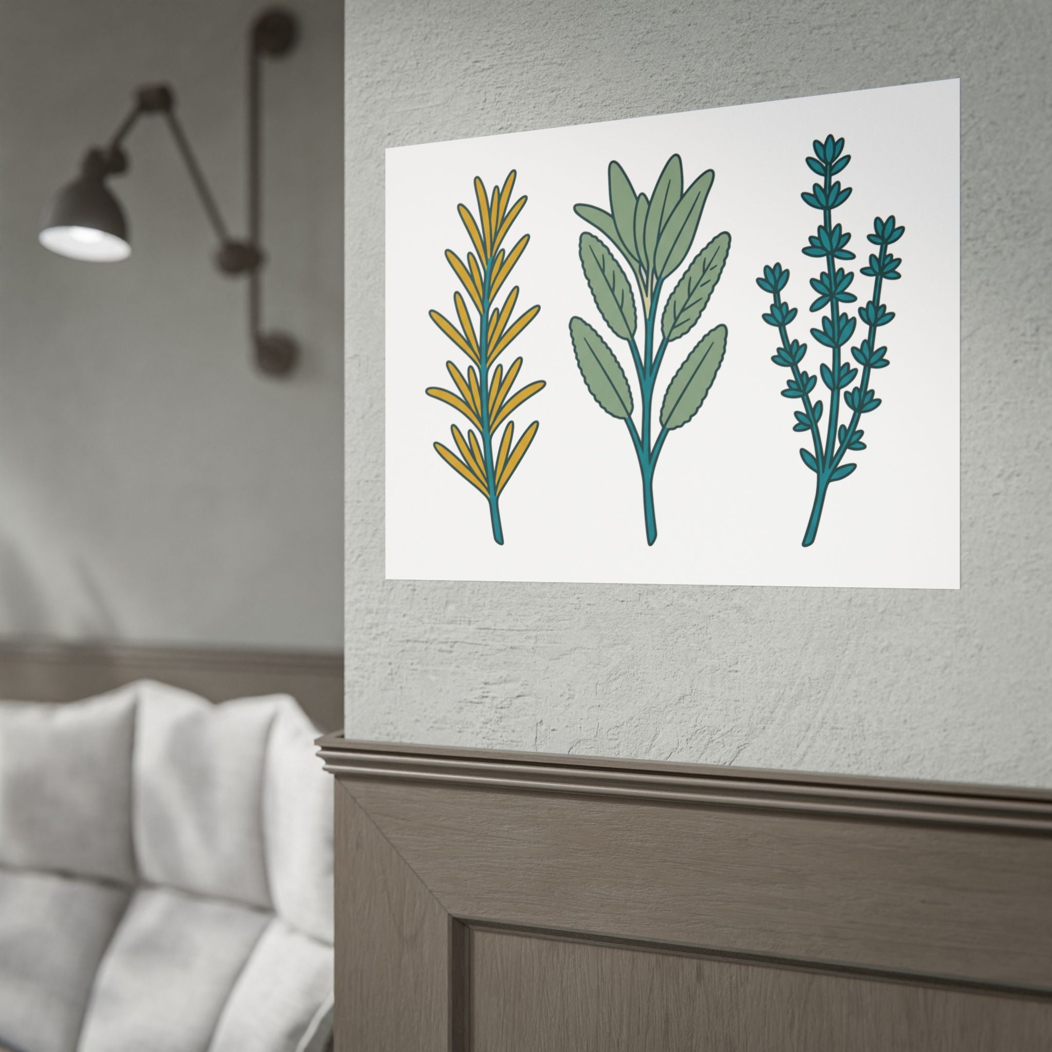 Herb Sprig Set Poster