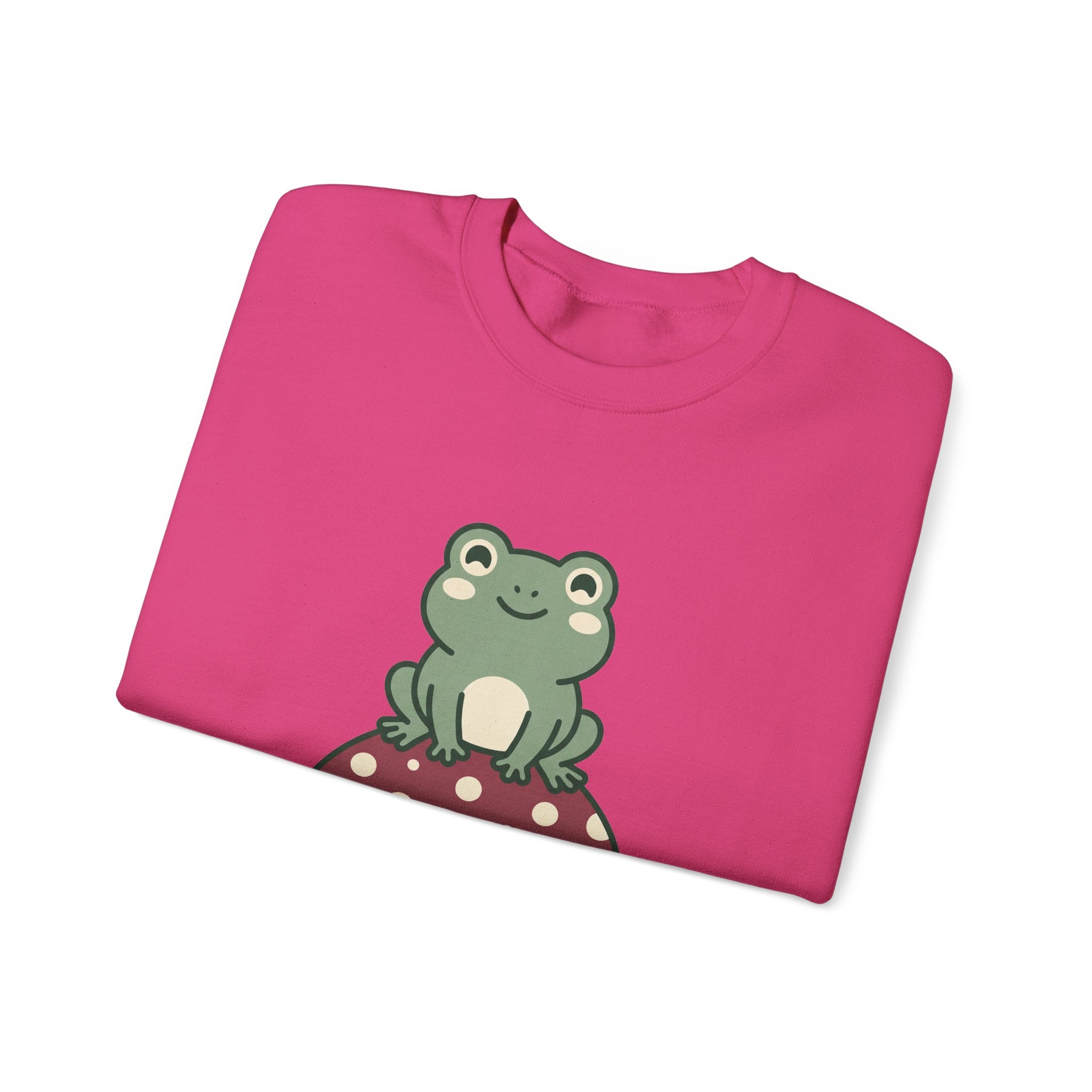 Frog on a Mushroom Crewneck