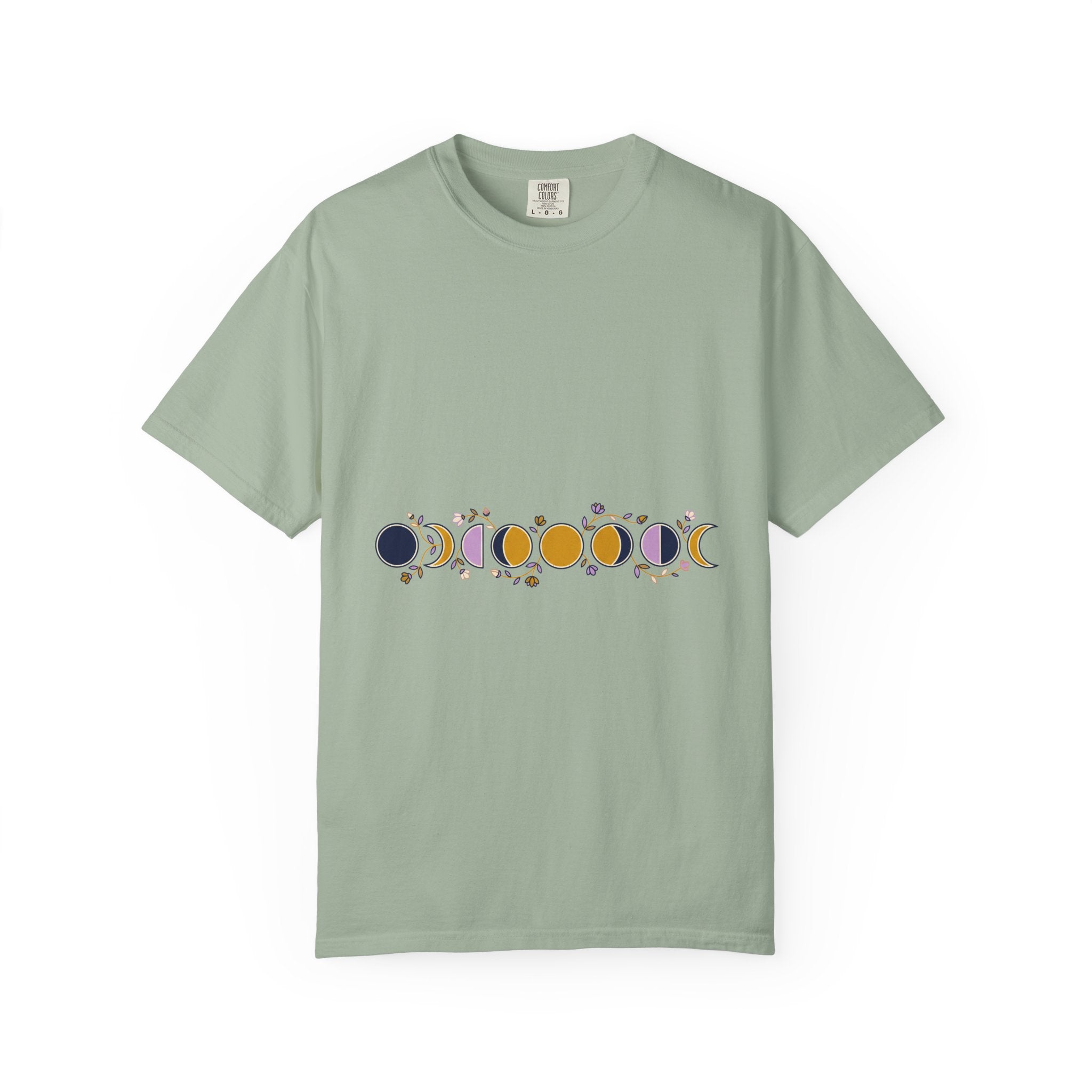 Moon Phases Botanical Tee