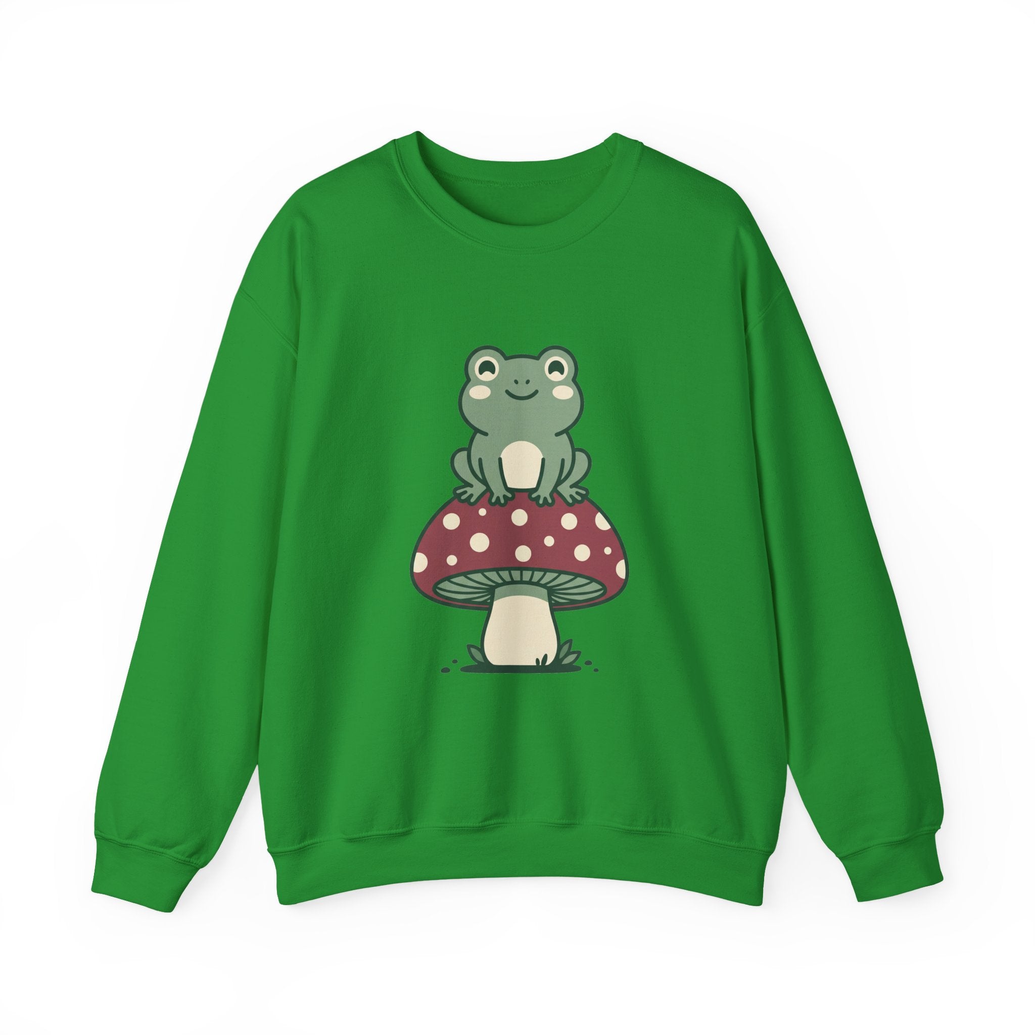 Frog on a Mushroom Crewneck