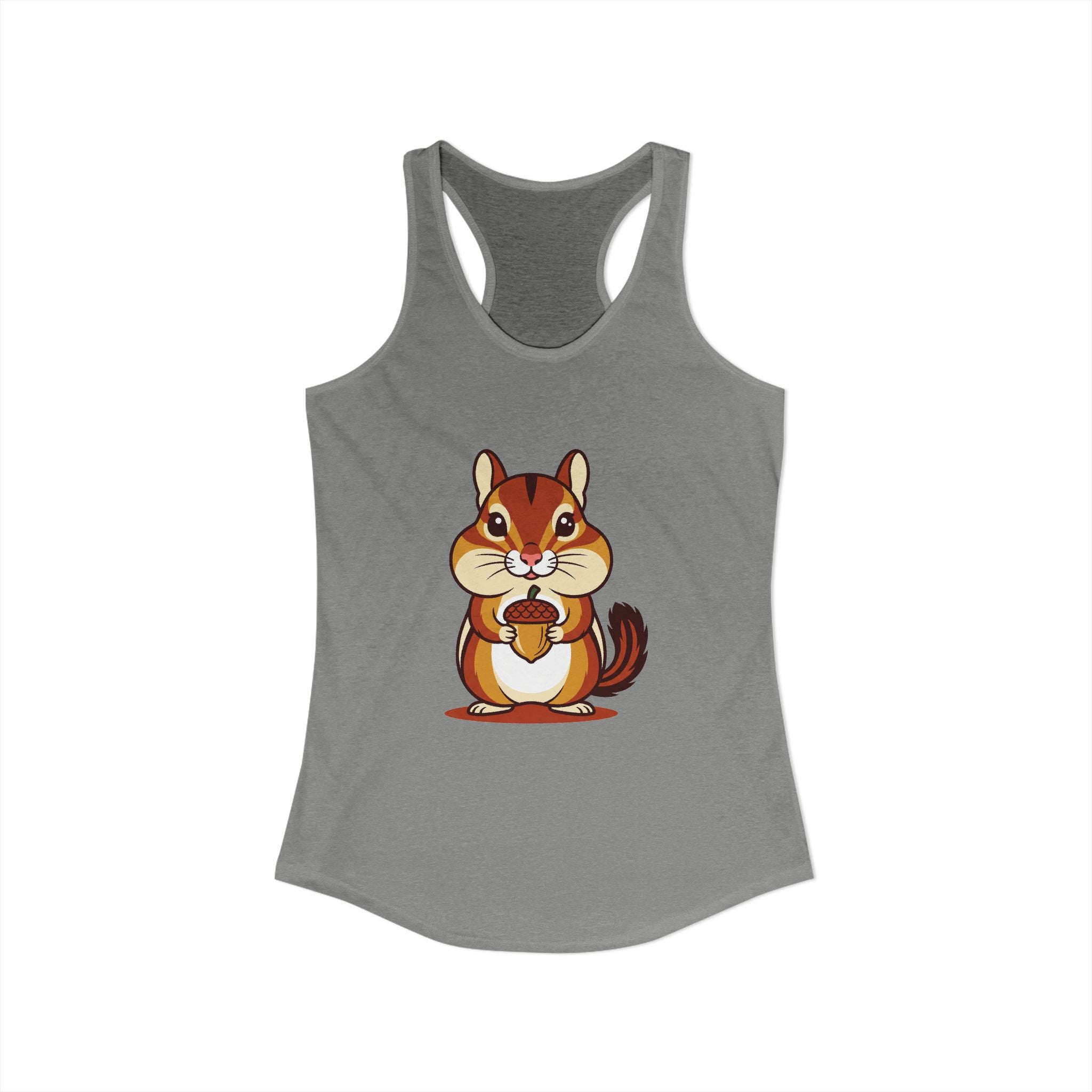 Chipmunk with Acorn Tank Top