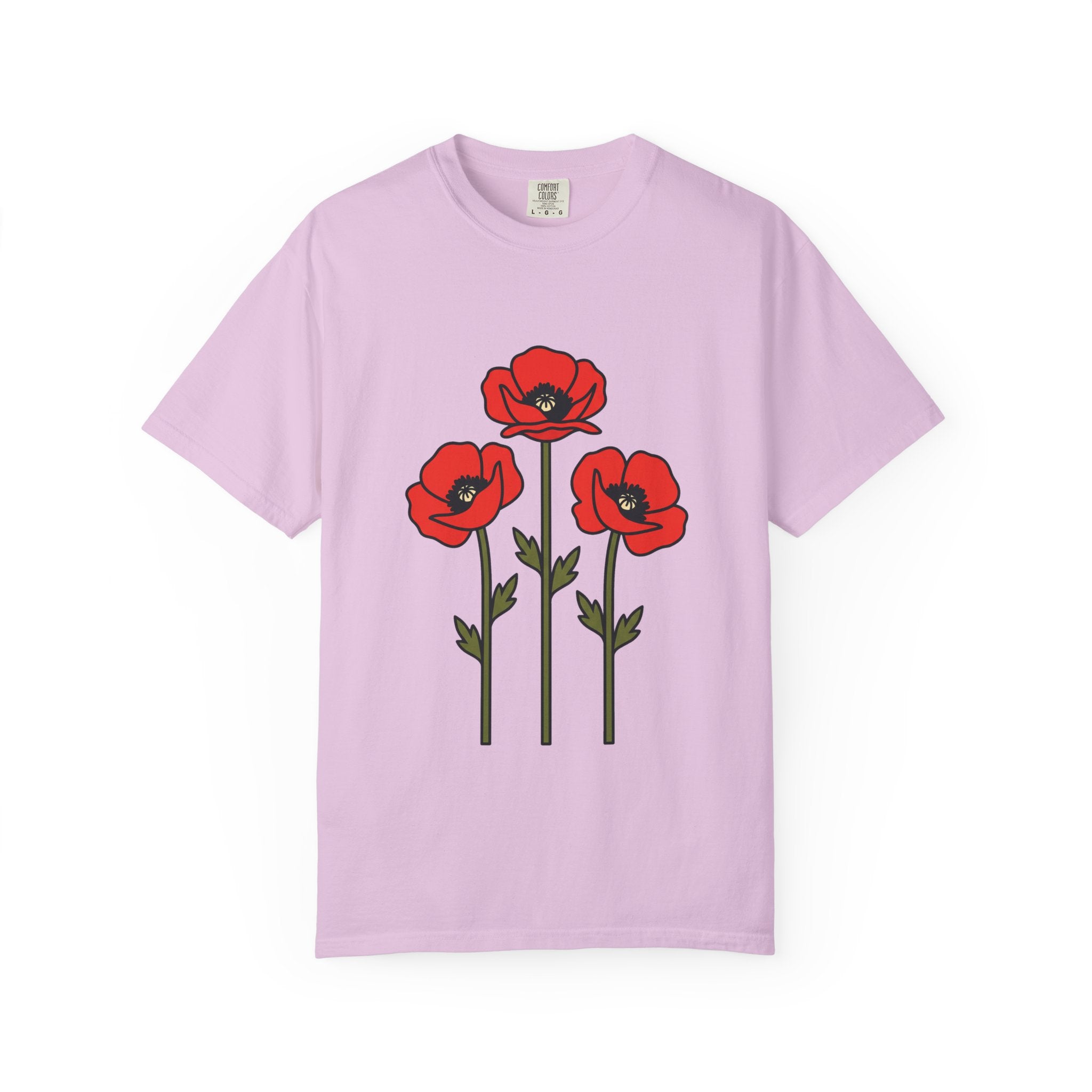 Bold Poppy Trio Tee