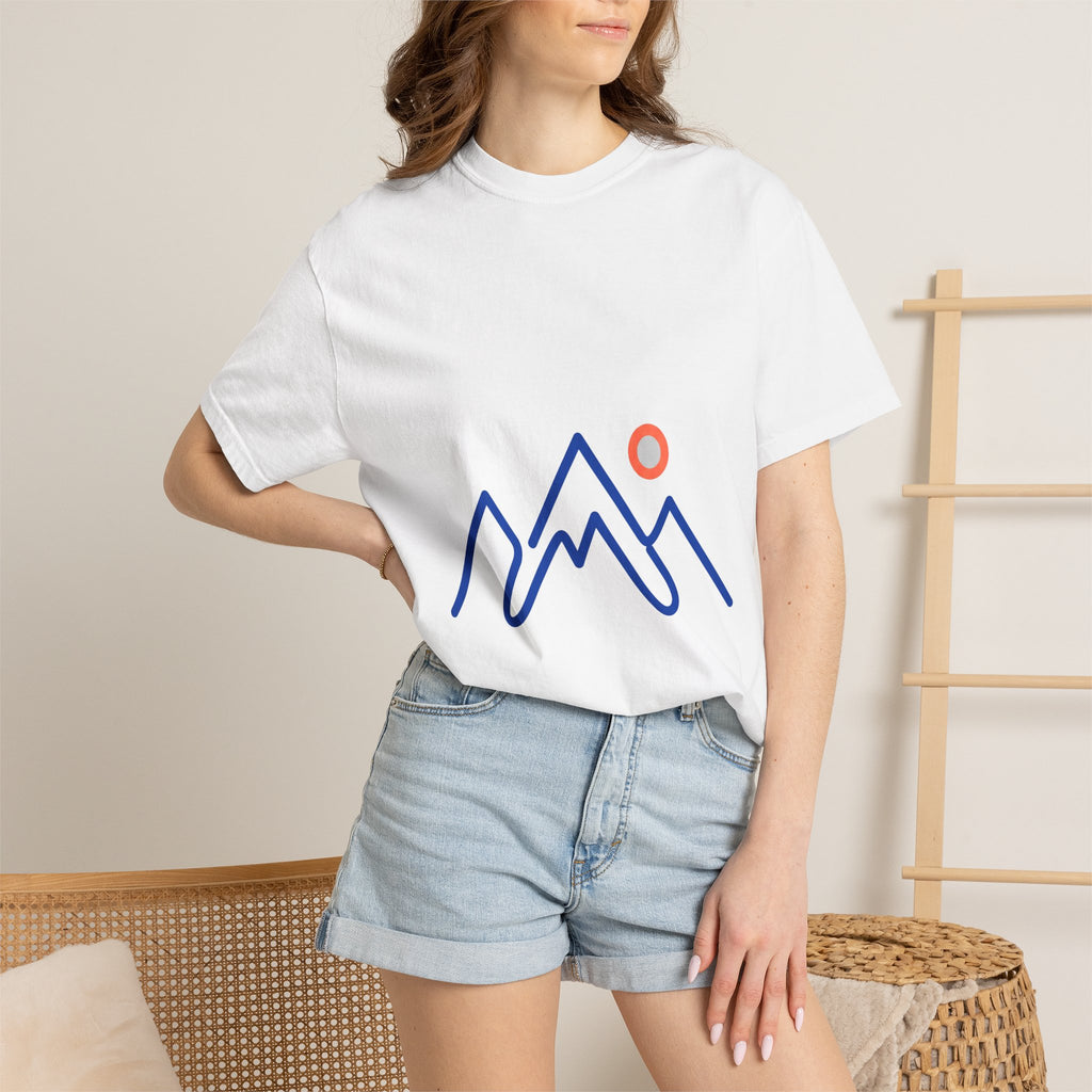 One Line Mountain Tee