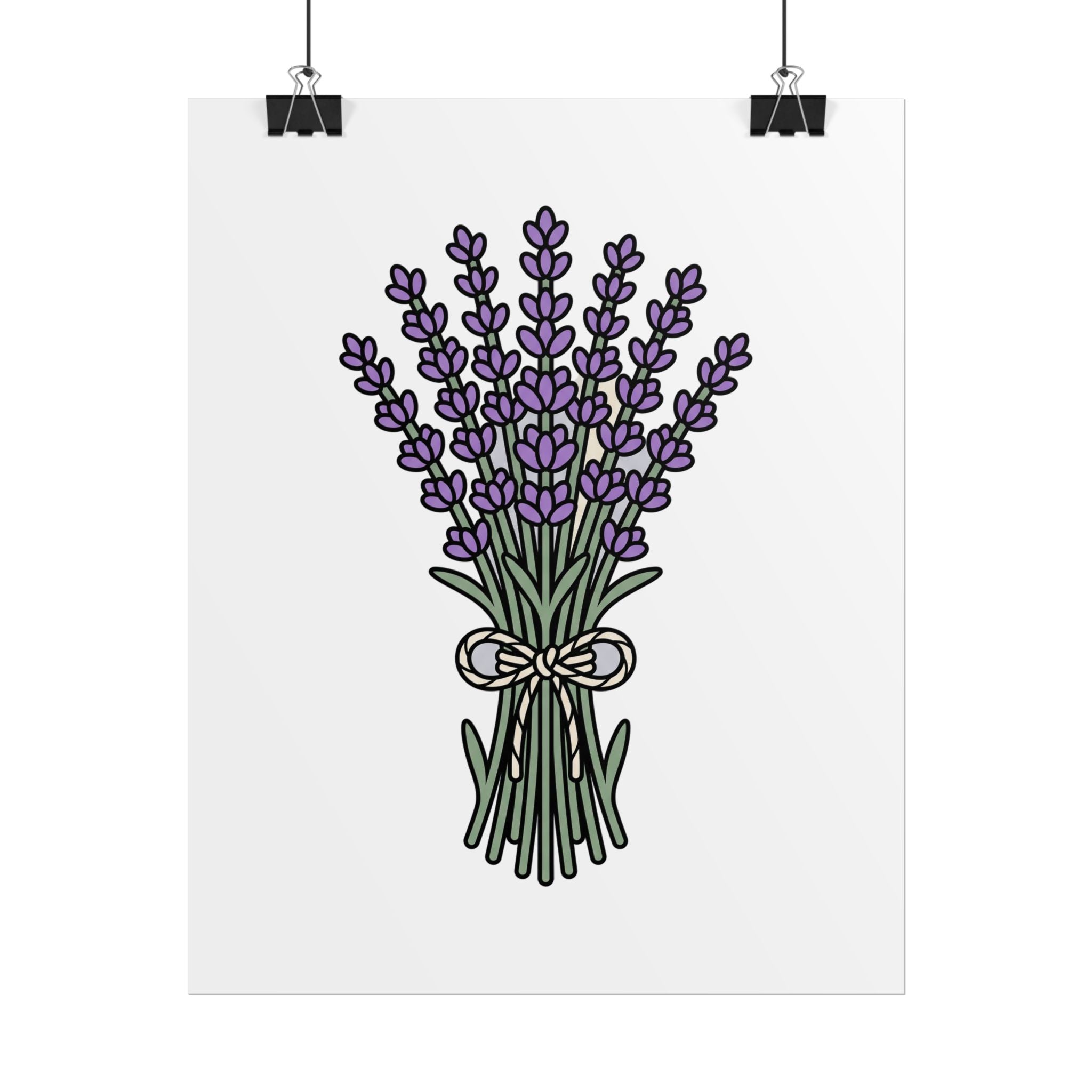 Lavender Bunch Poster