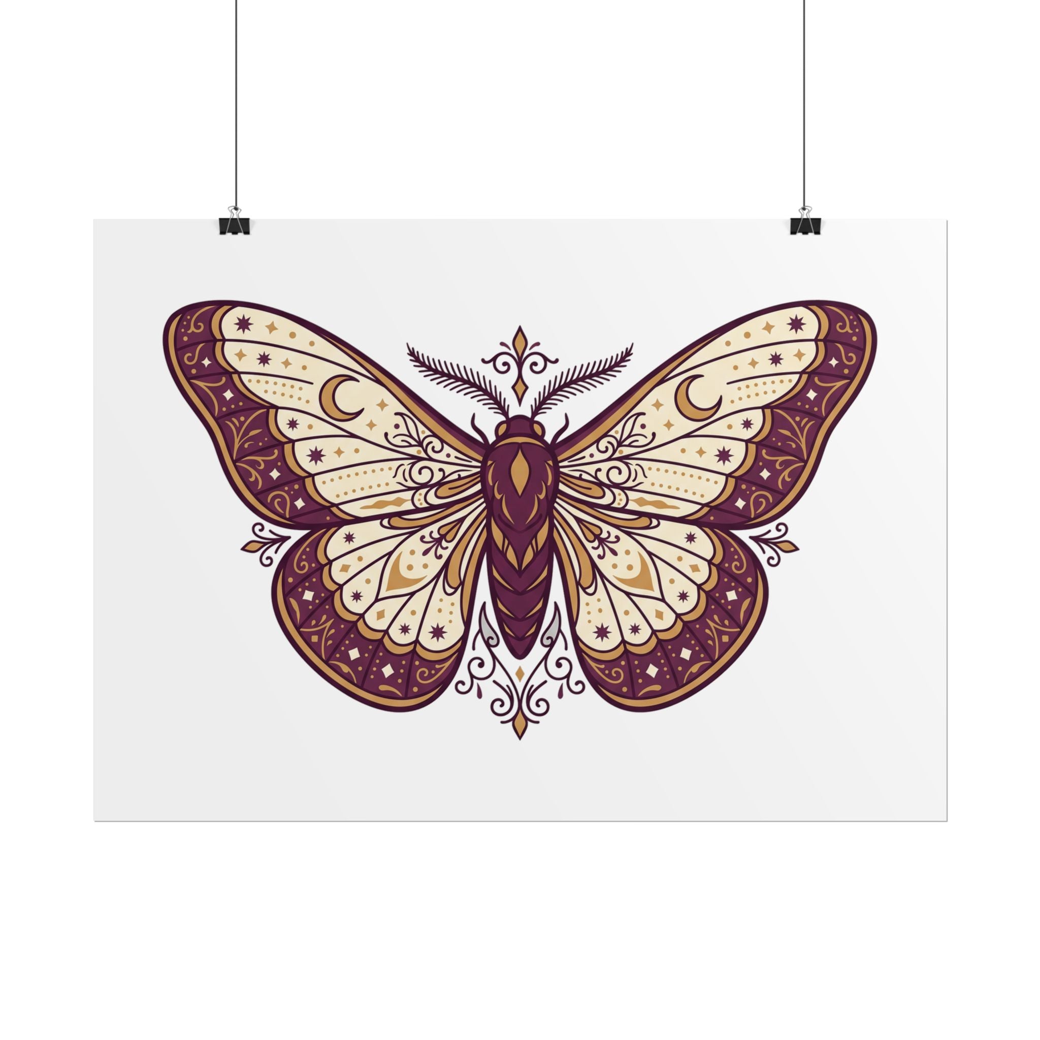 Celestial Moth Poster