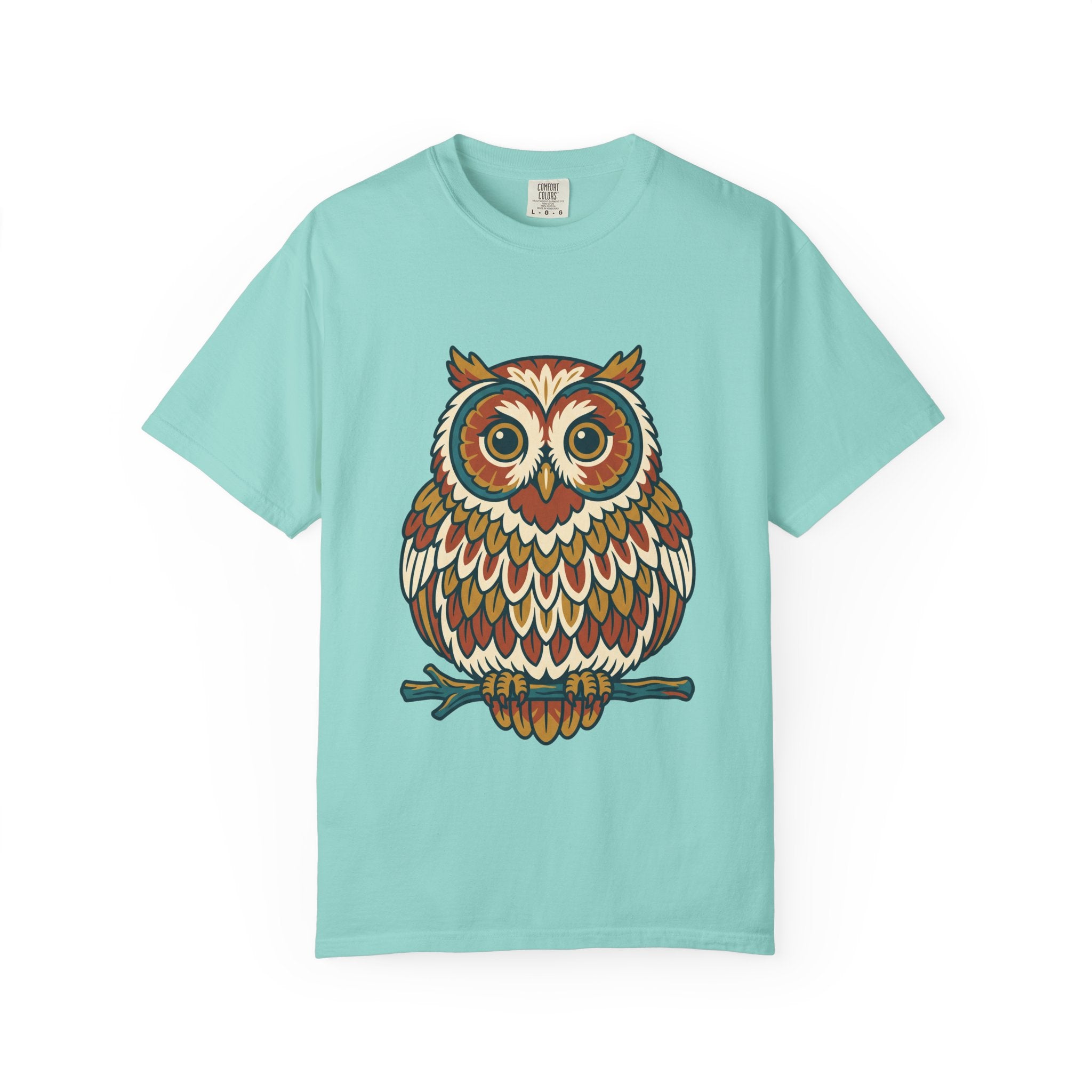 Round Owl Tee