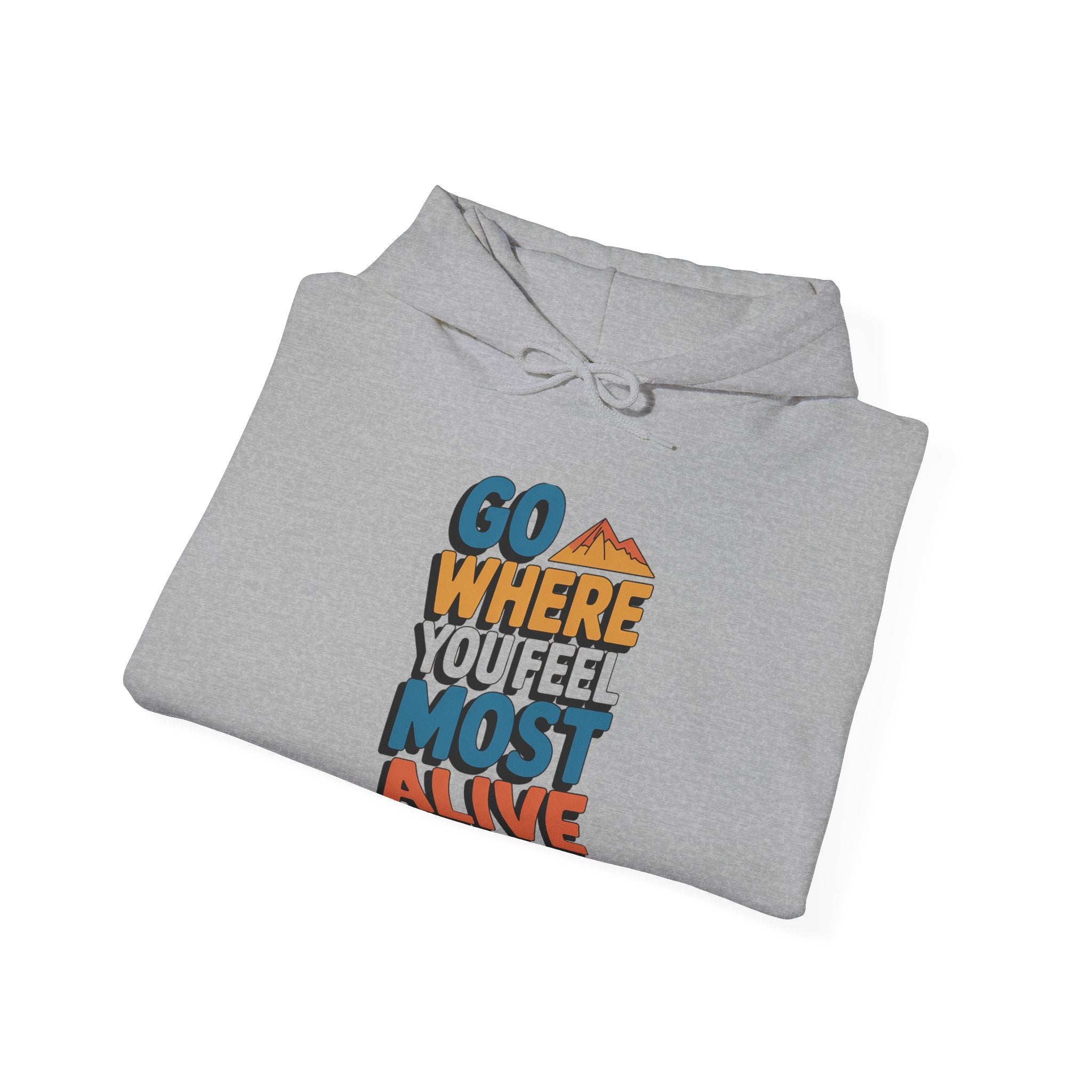 Go Where You Feel Most Alive Hoodie