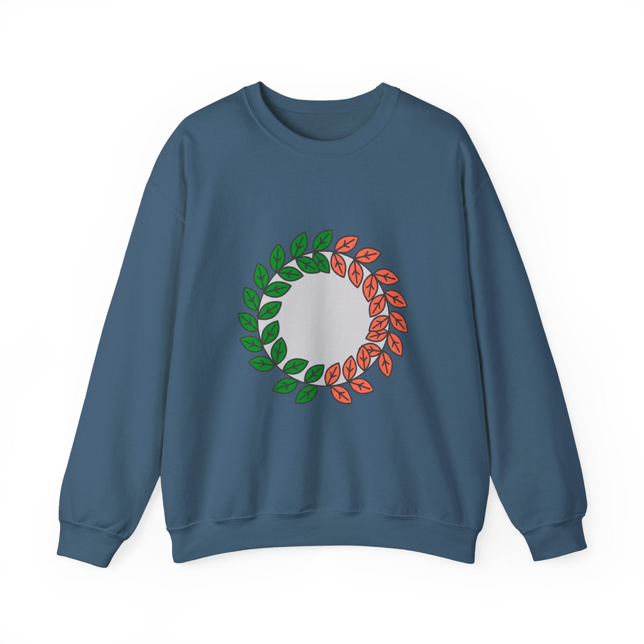 Leaf Wreath Crewneck