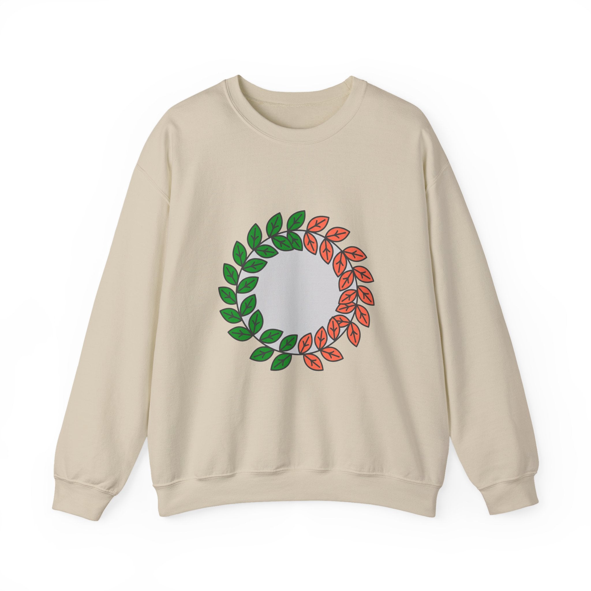 Leaf Wreath Crewneck