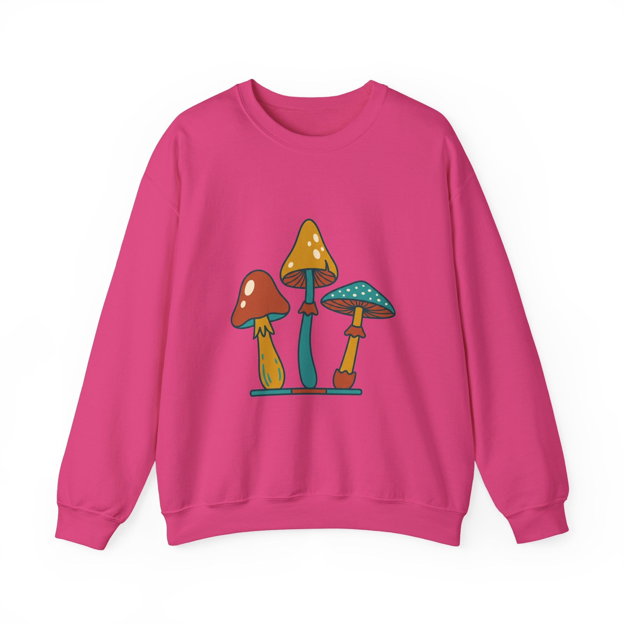 Mushroom Trio Botanical Crewneck
