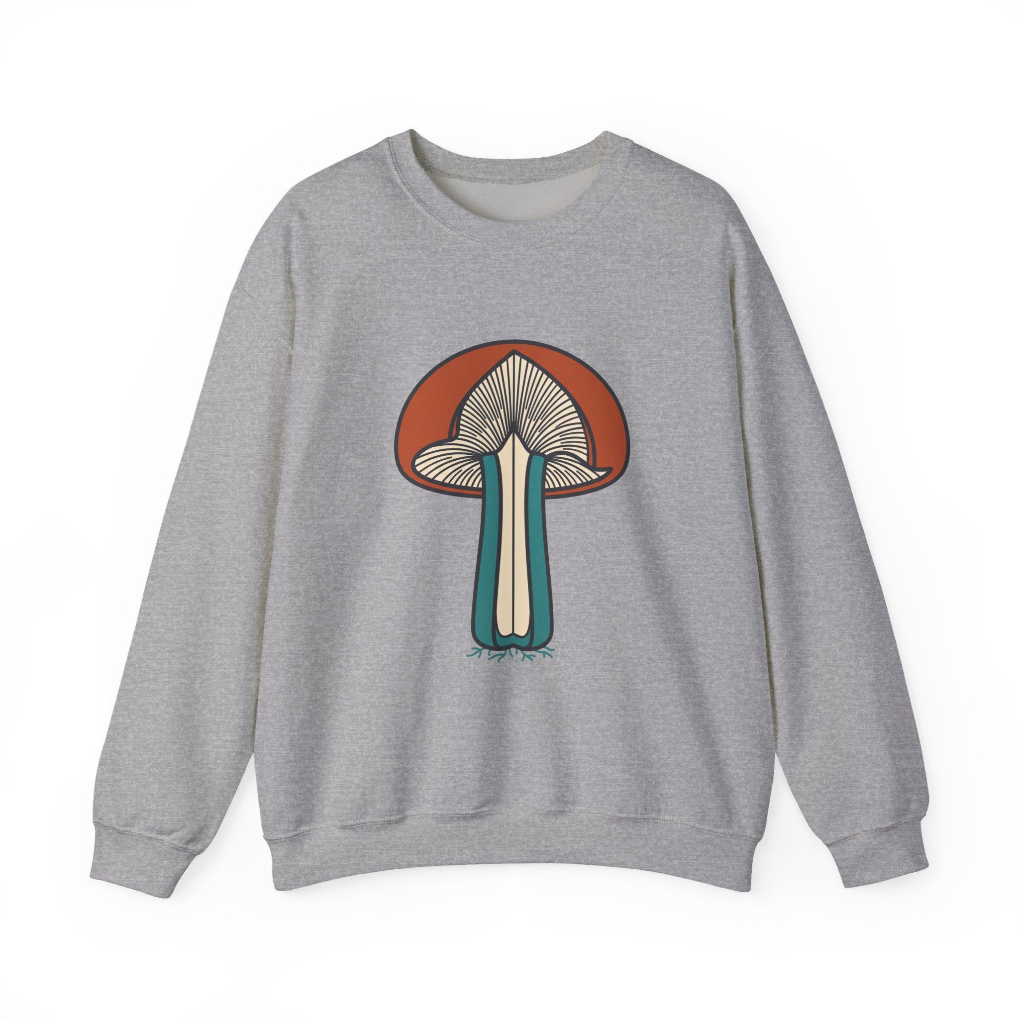 Mushroom Cross Section Crewneck