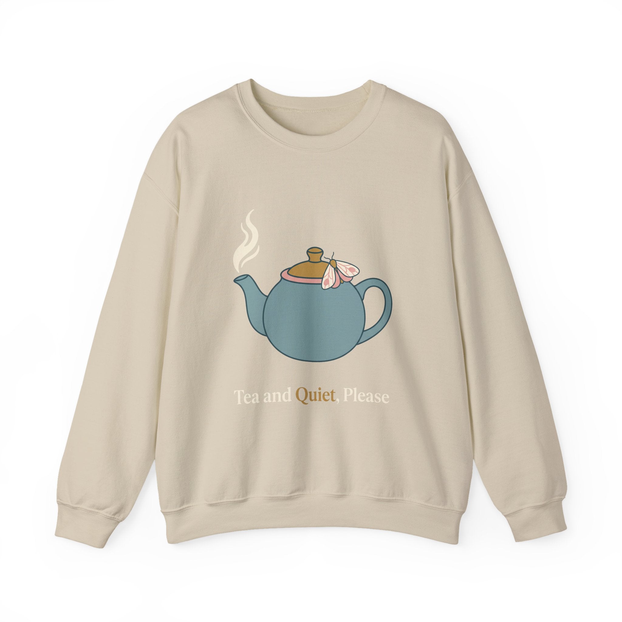 Tea and Quiet, Please Crewneck