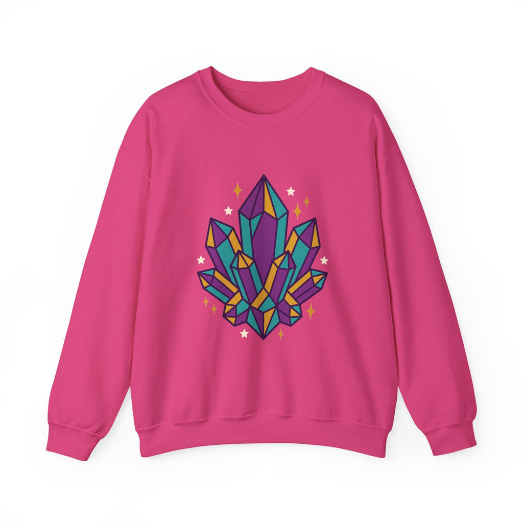 Crystal Cluster Sparkle Crewneck
