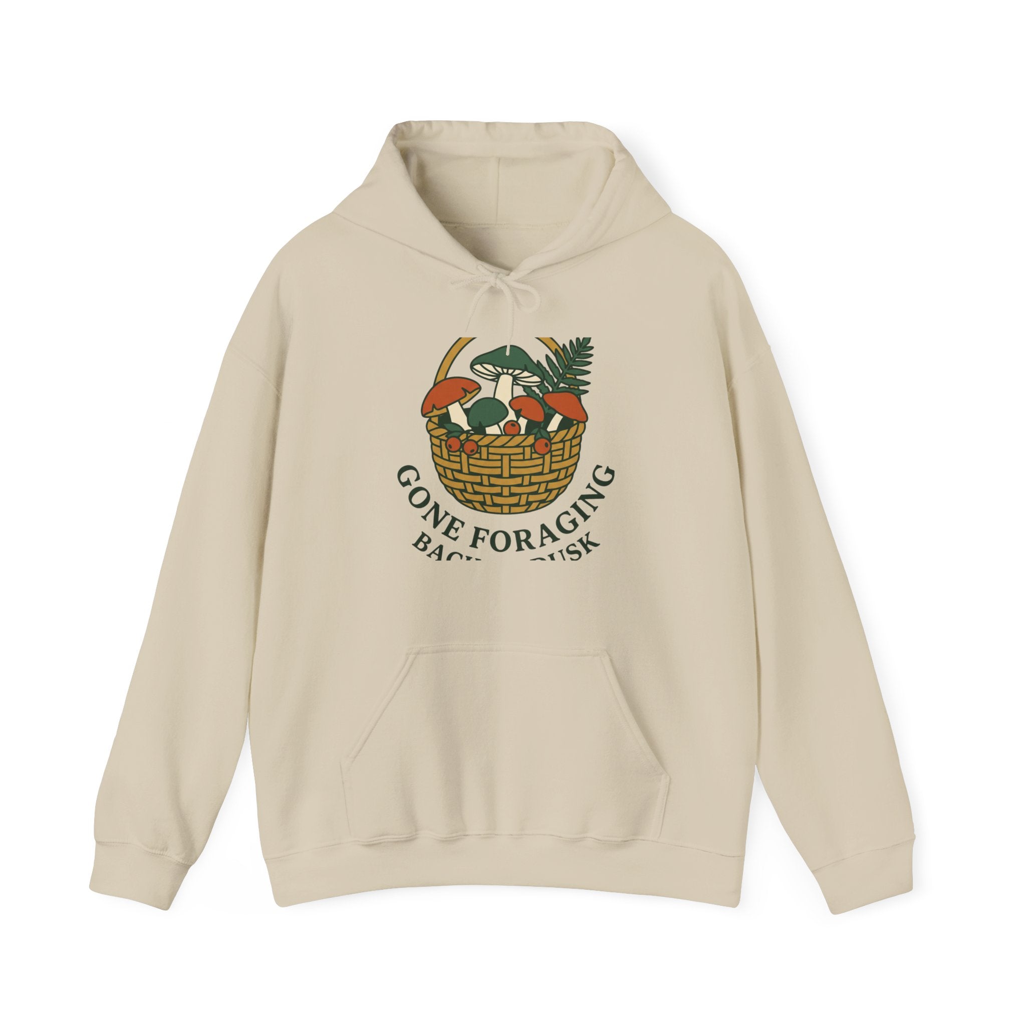 Gone Foraging, Back by Dusk Hoodie