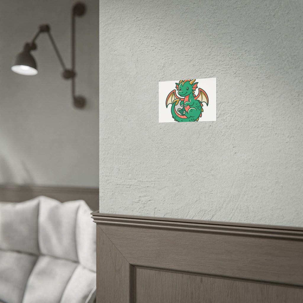 Tiny Leaf Dragon Poster