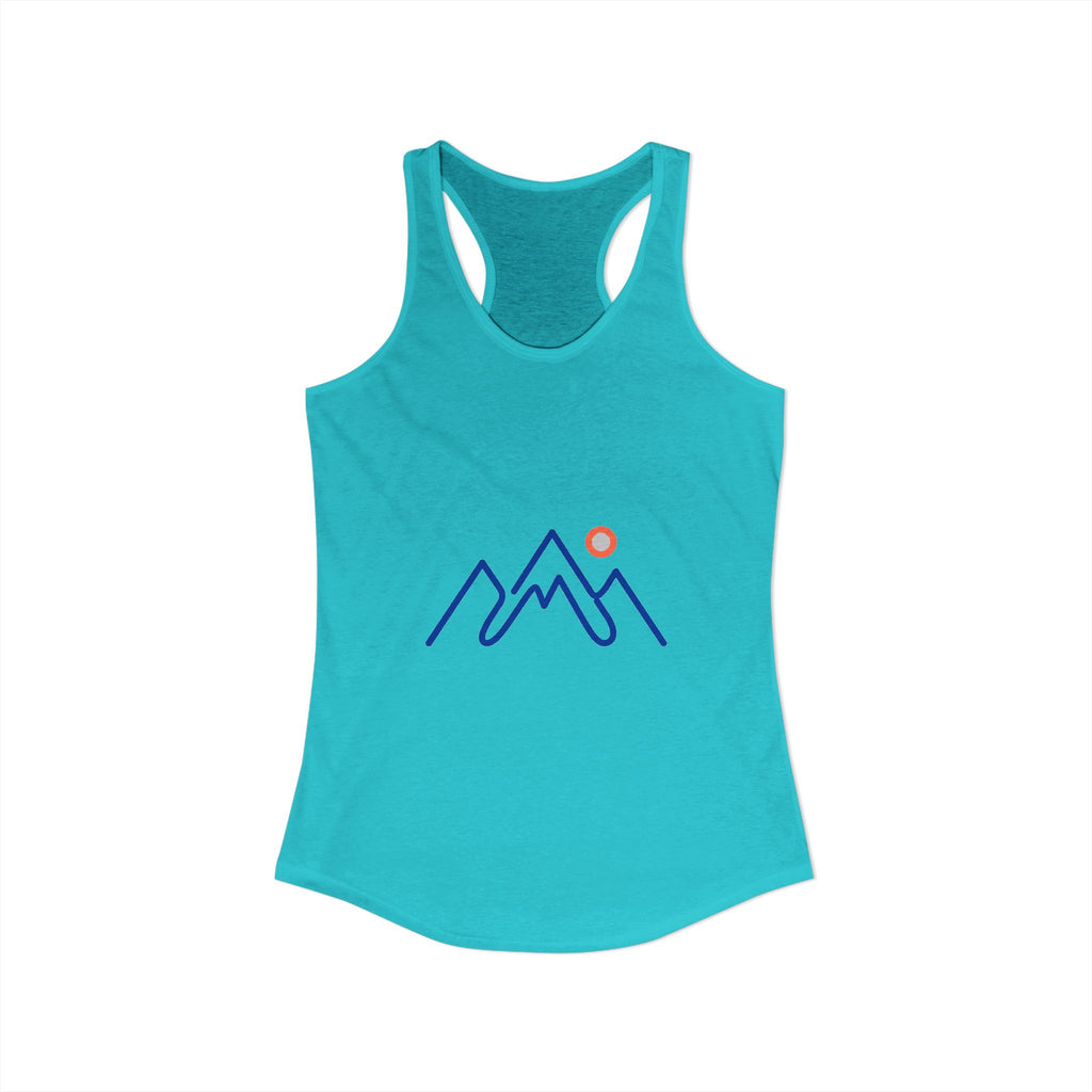 One Line Mountain Tank Top