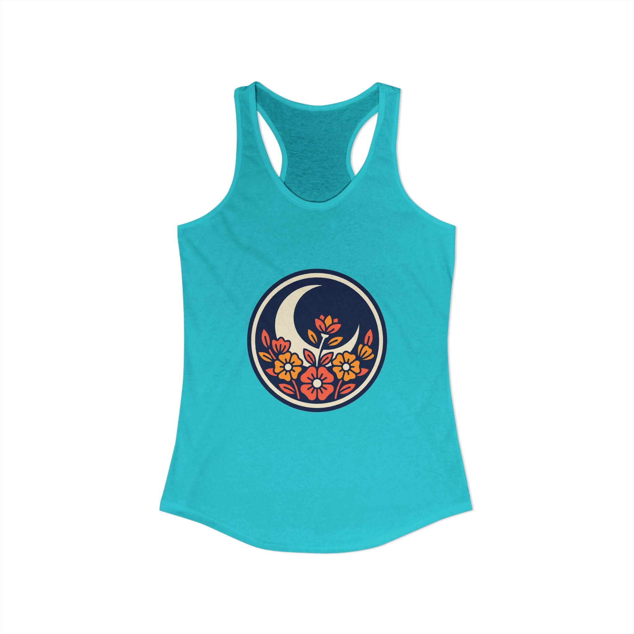 Night Garden Circle Tank Top