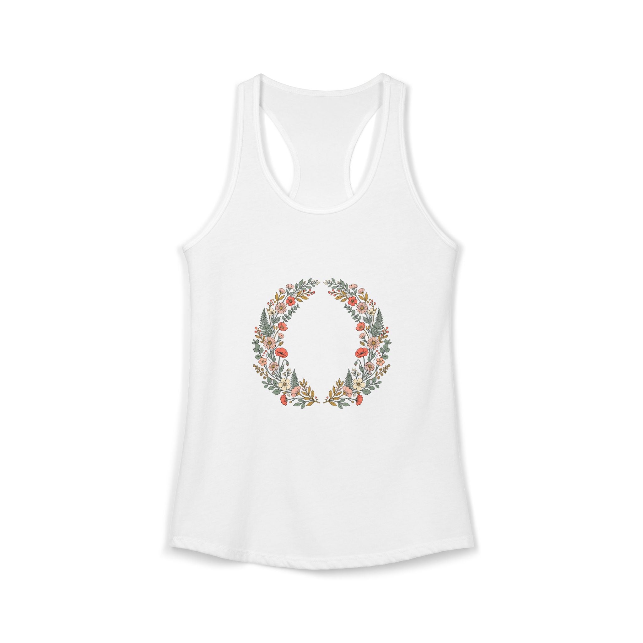 Pressed Flower Arch Tank Top