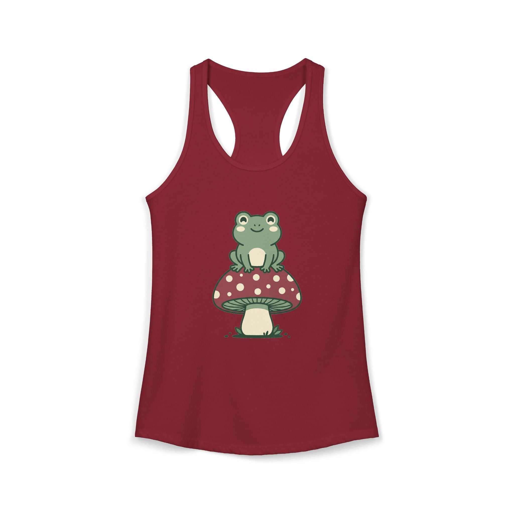 Frog on a Mushroom Tank Top