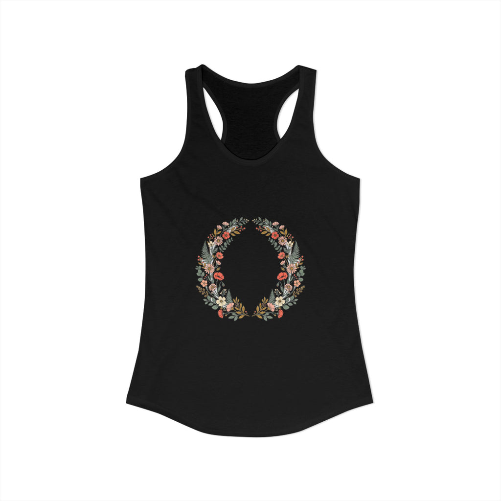 Pressed Flower Arch Tank Top