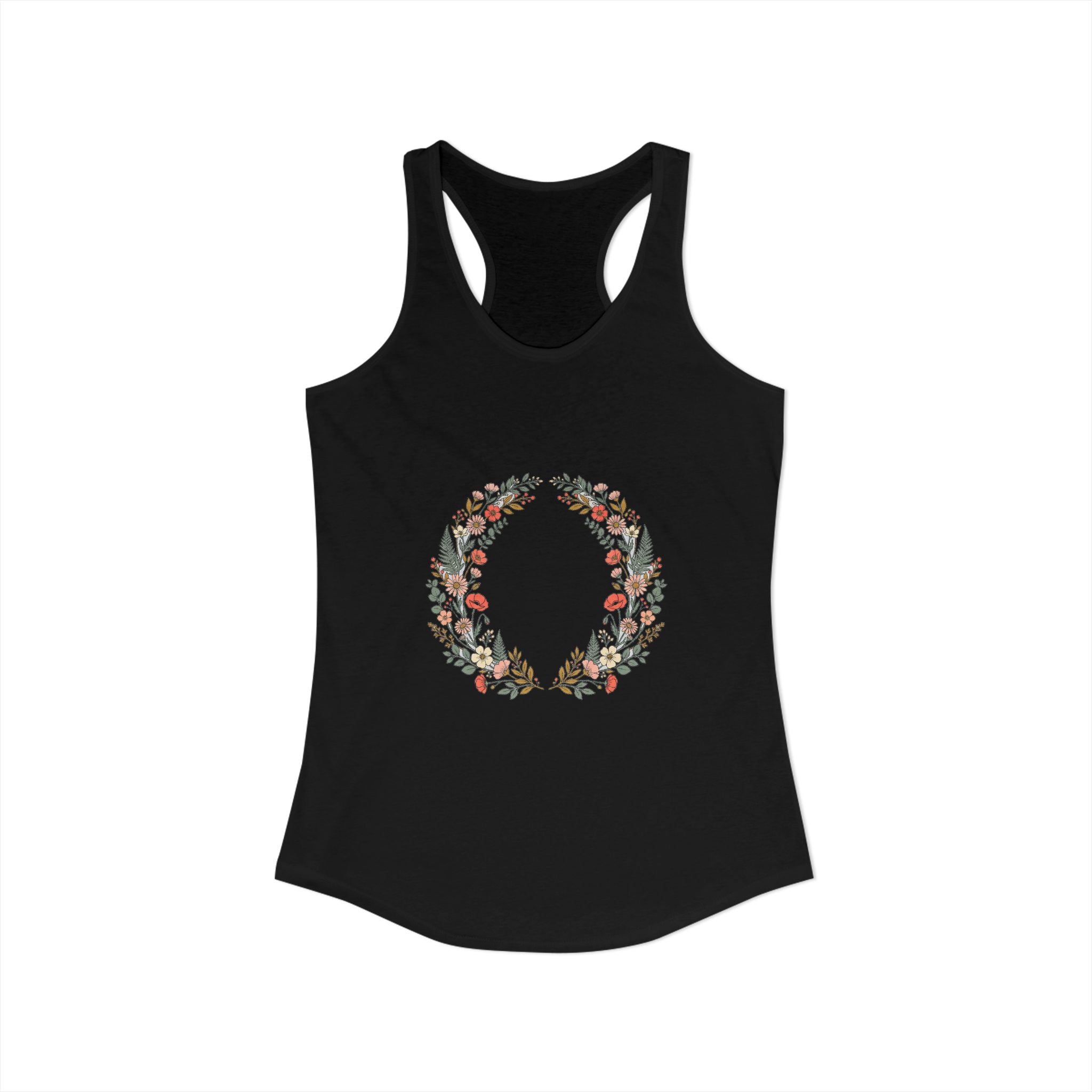 Pressed Flower Arch Tank Top