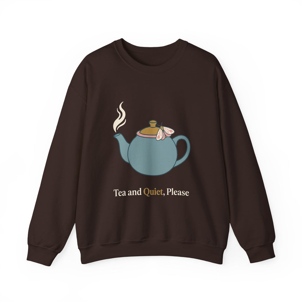 Tea and Quiet, Please Crewneck