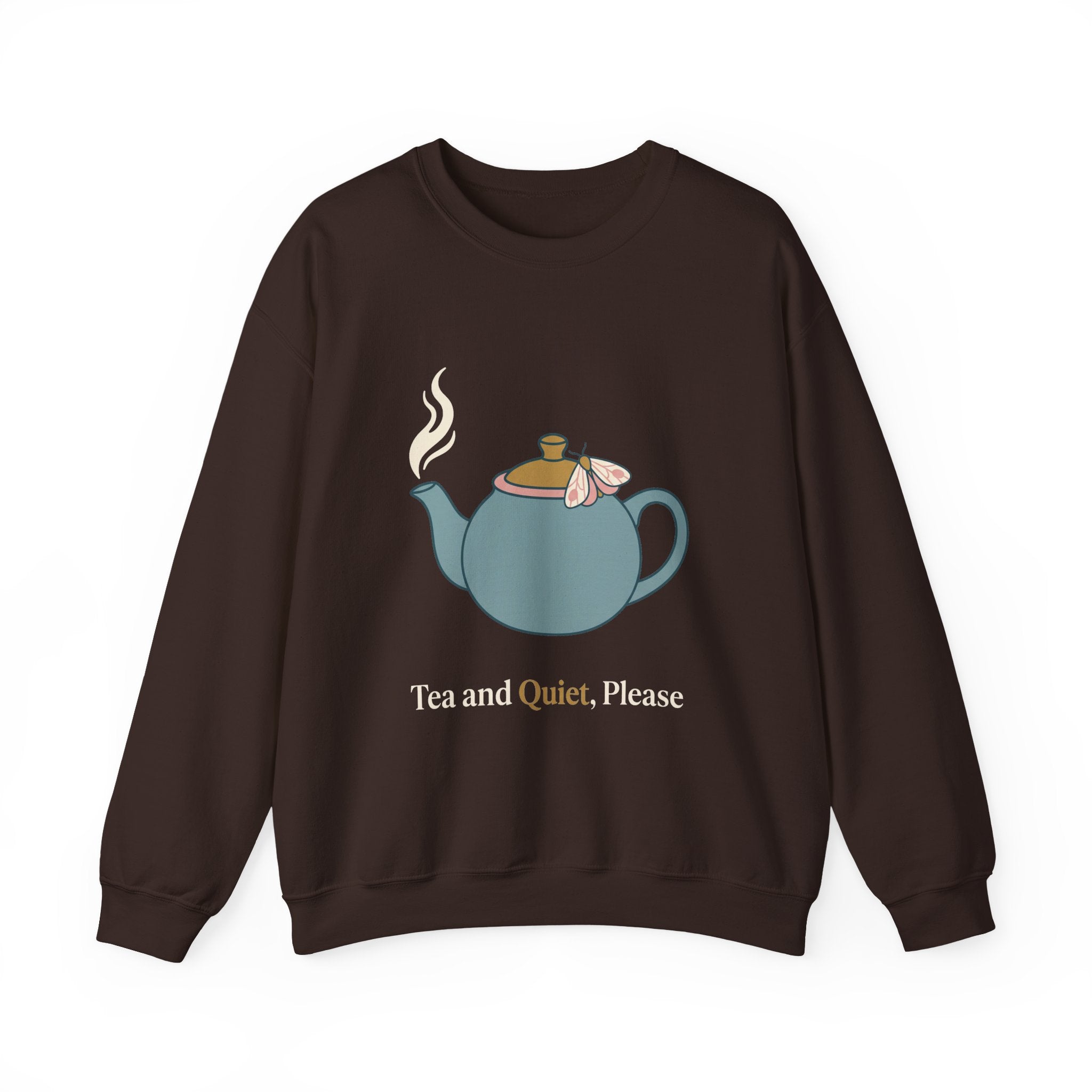 Tea and Quiet, Please Crewneck