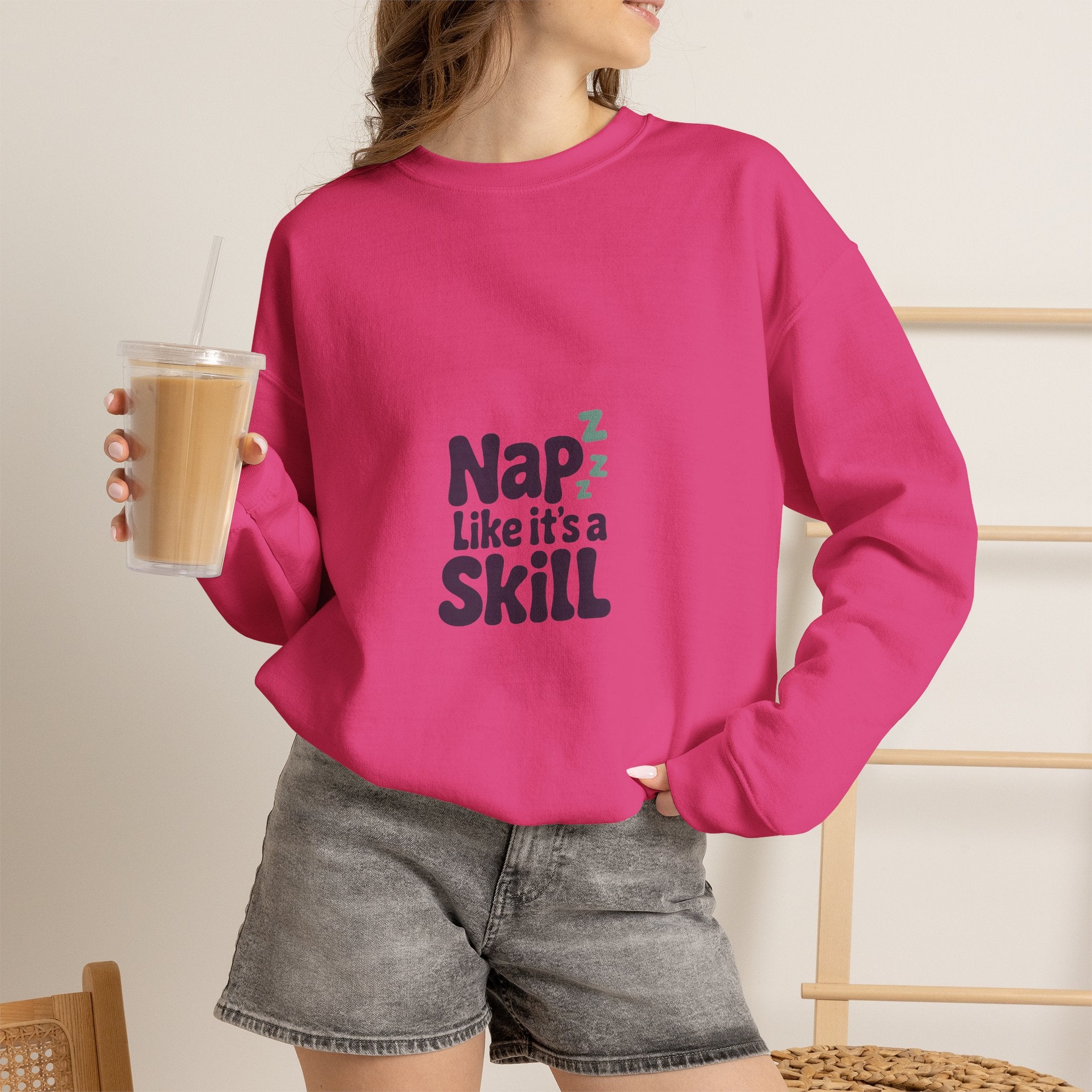 Nap Like It's a Skill Crewneck