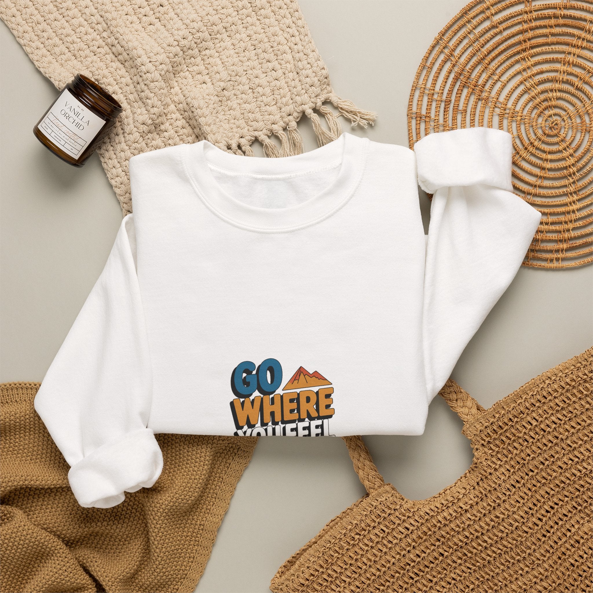 Go Where You Feel Most Alive Crewneck
