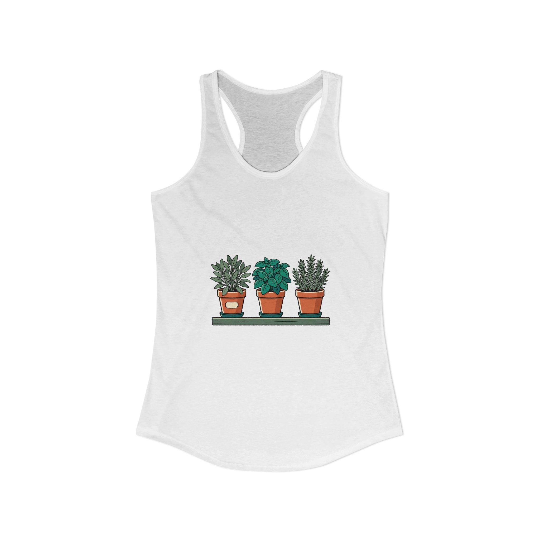 Cottage Window Herbs Tank Top