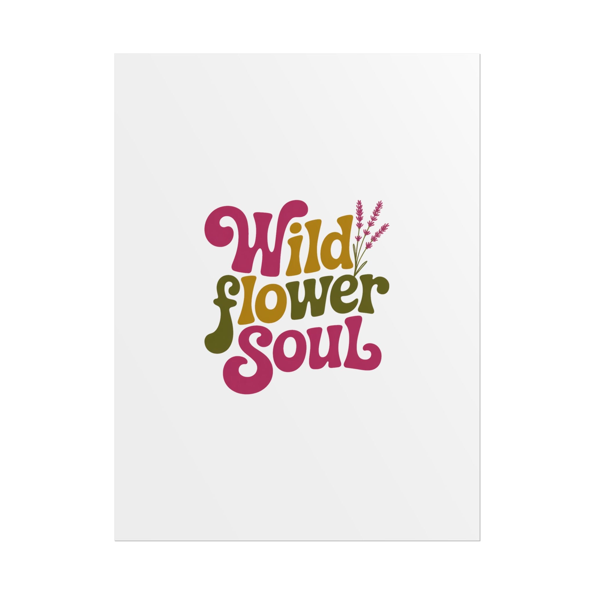 Wildflower Soul Poster