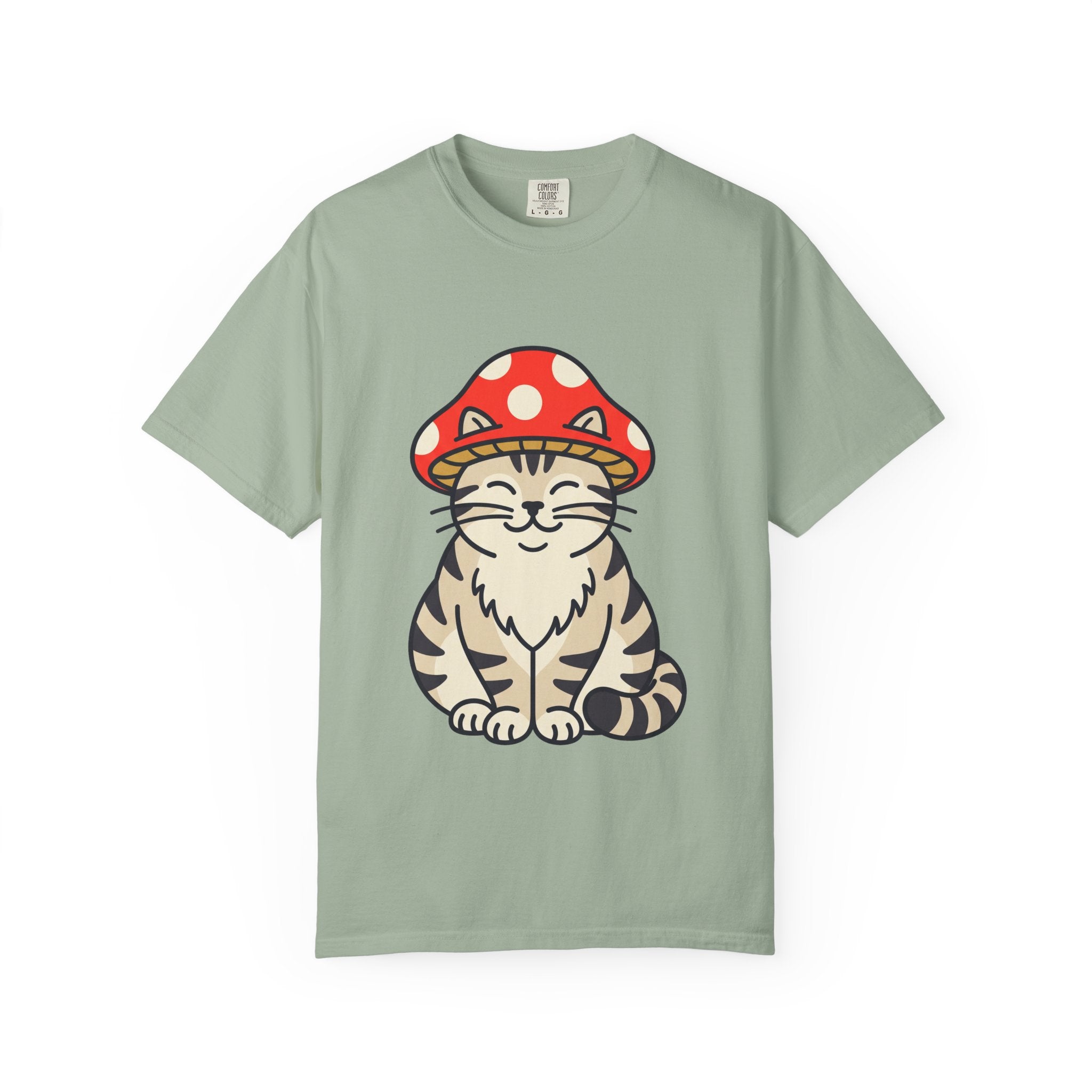 Mushroom Cat Tee
