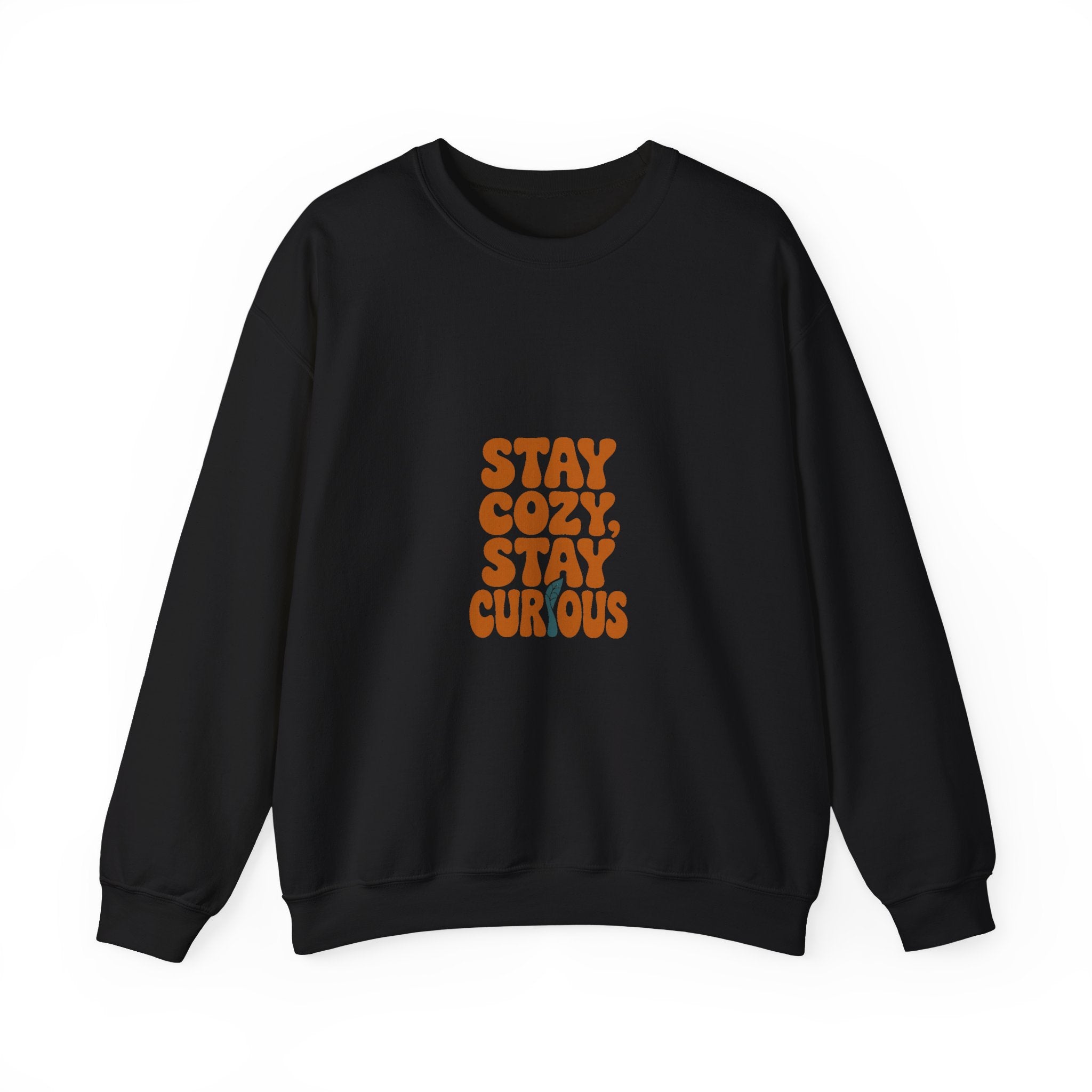 Stay Cozy, Stay Curious Crewneck
