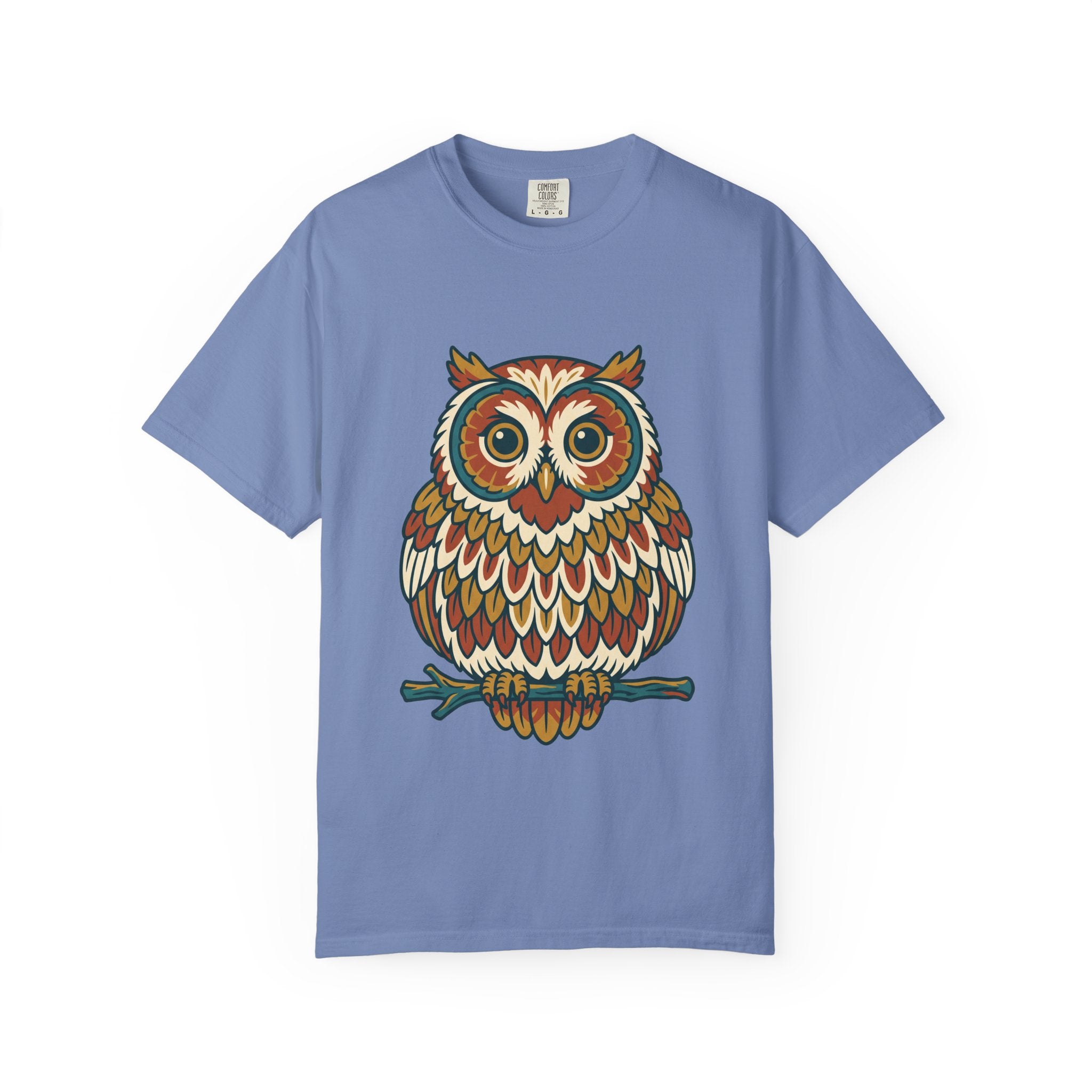 Round Owl Tee