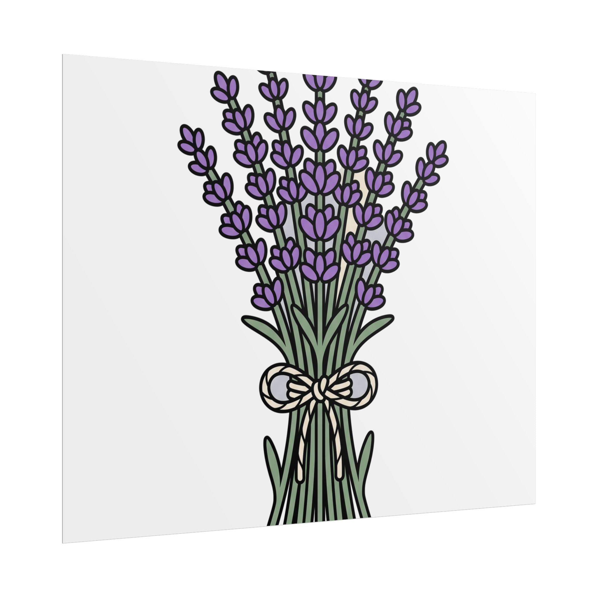 Lavender Bunch Poster