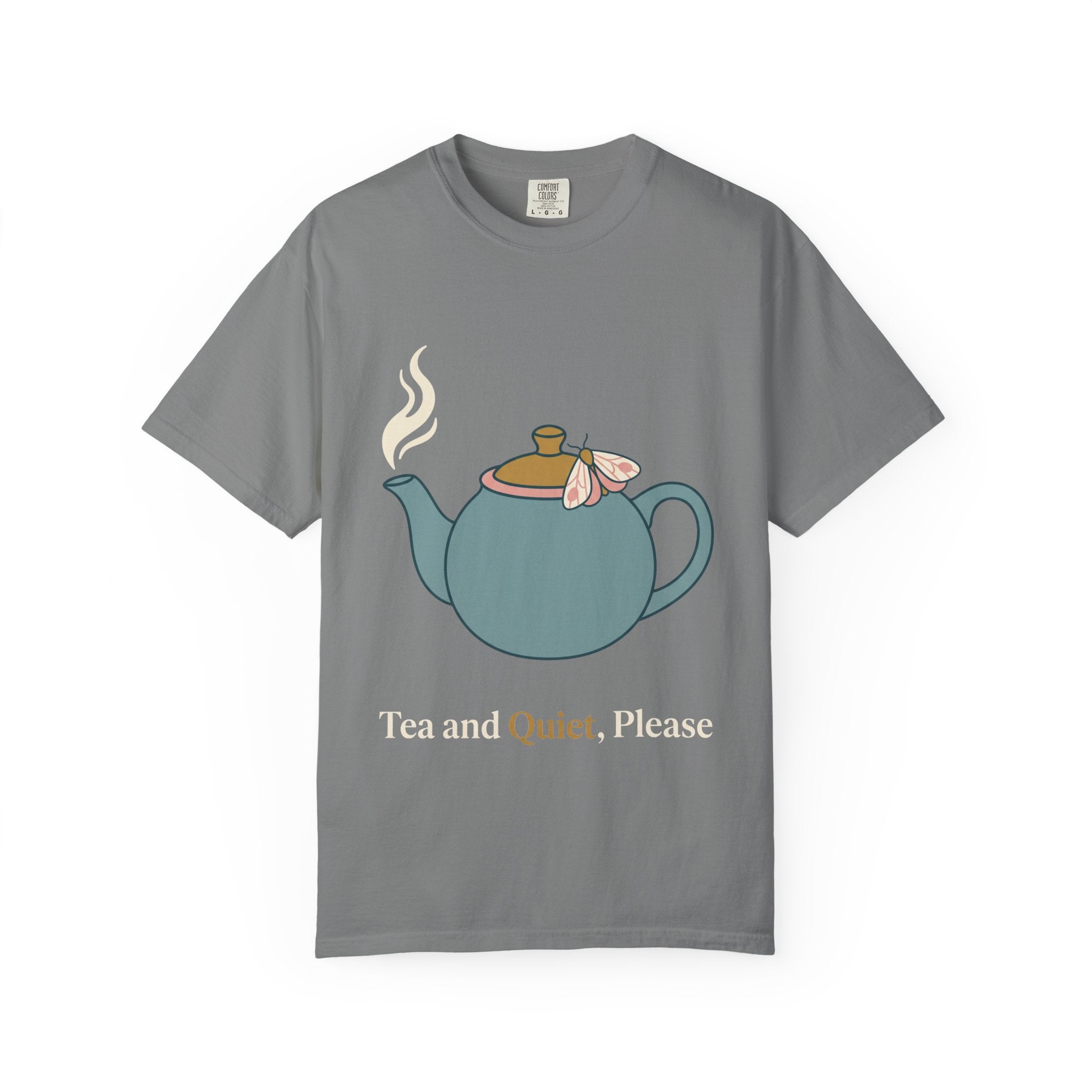 Tea and Quiet, Please Tee