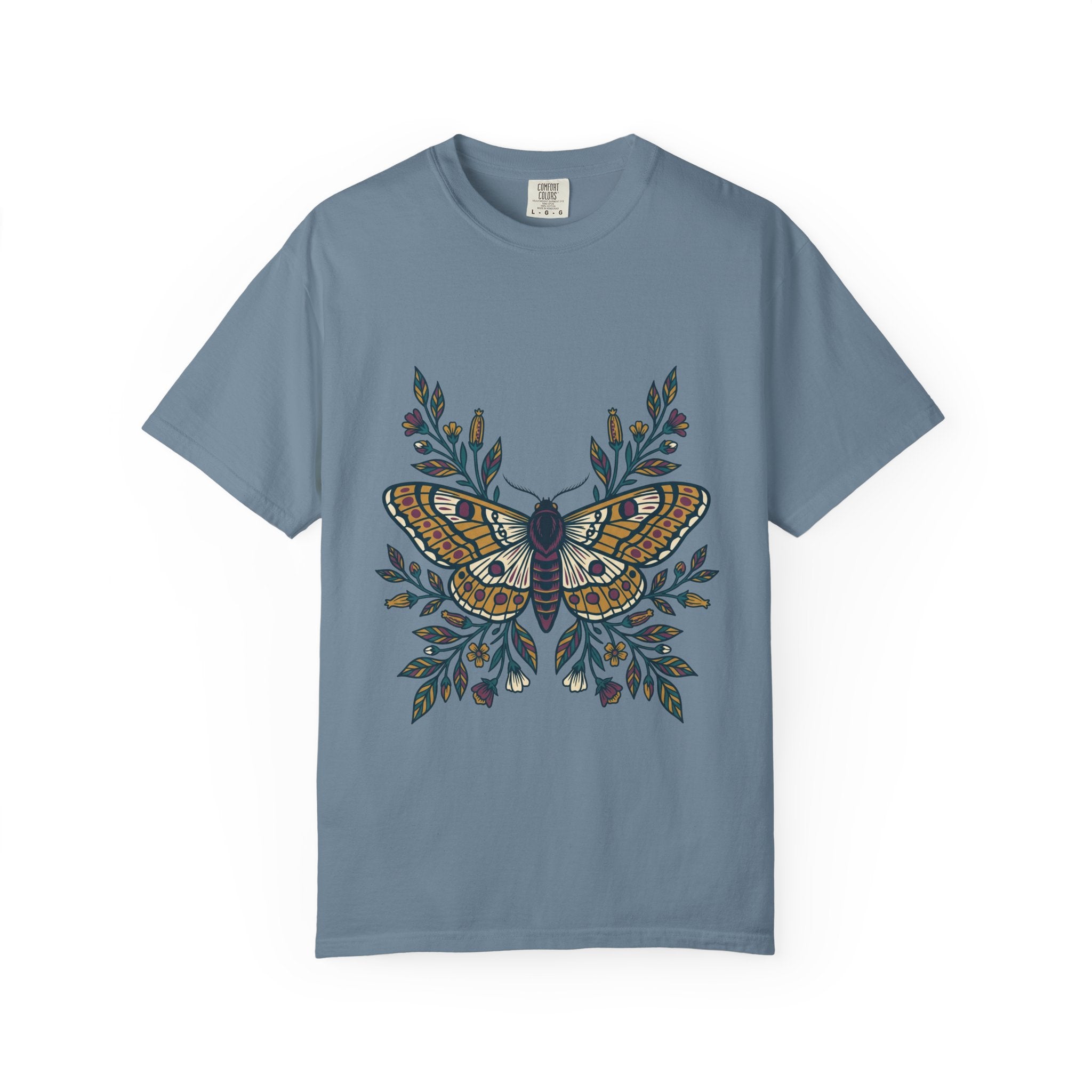 Botanical Moth and Flora Tee