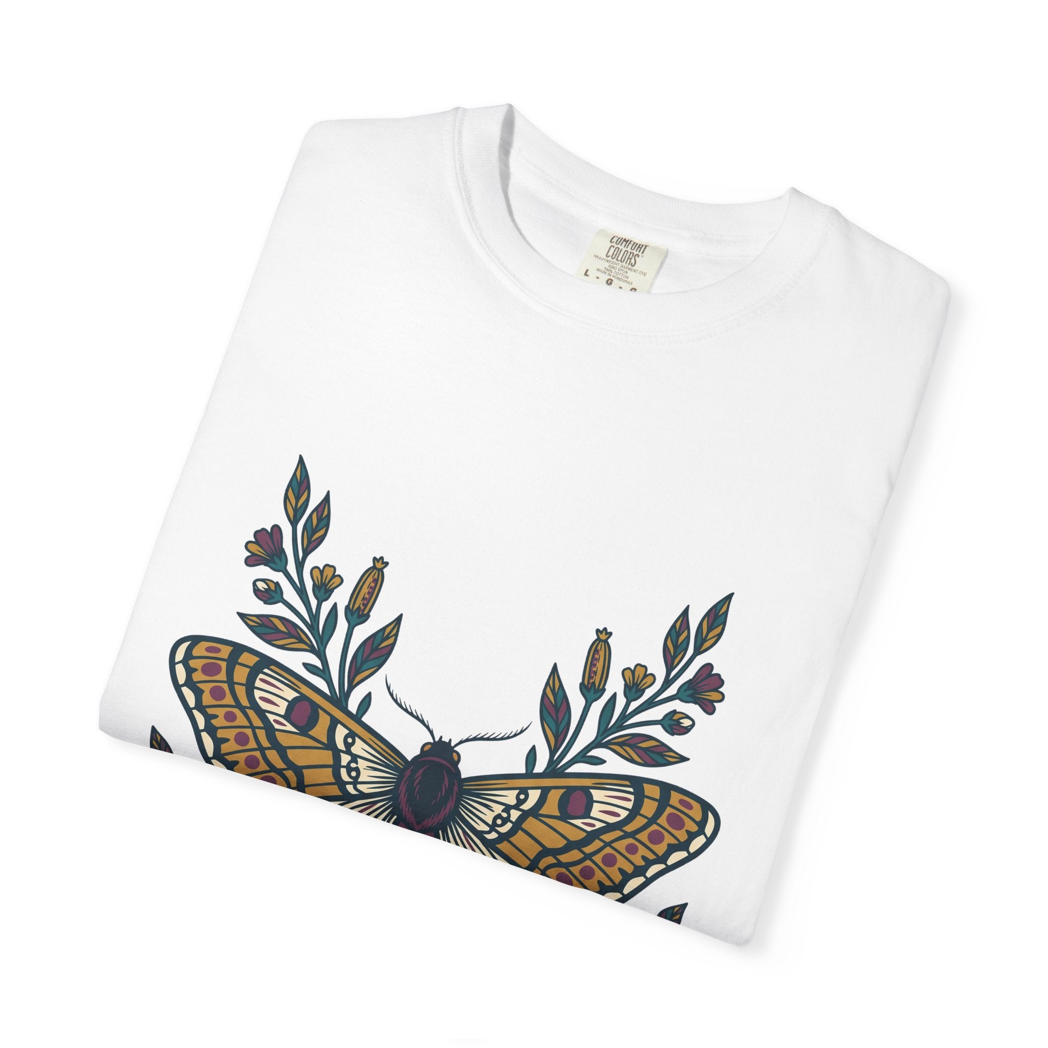 Botanical Moth and Flora Tee