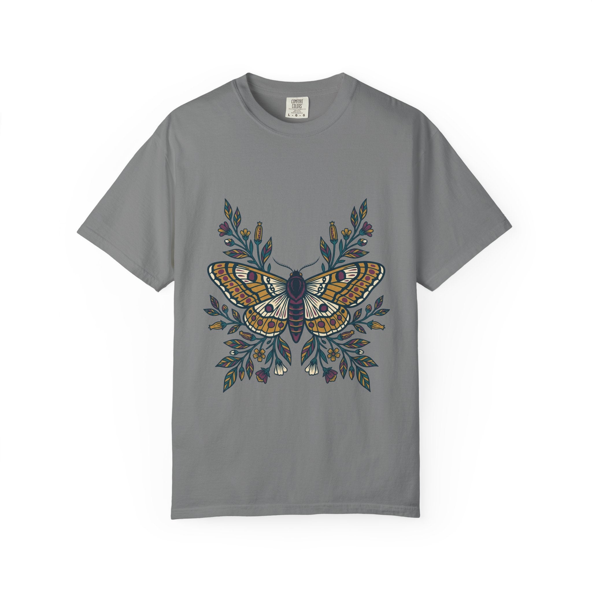 Botanical Moth and Flora Tee