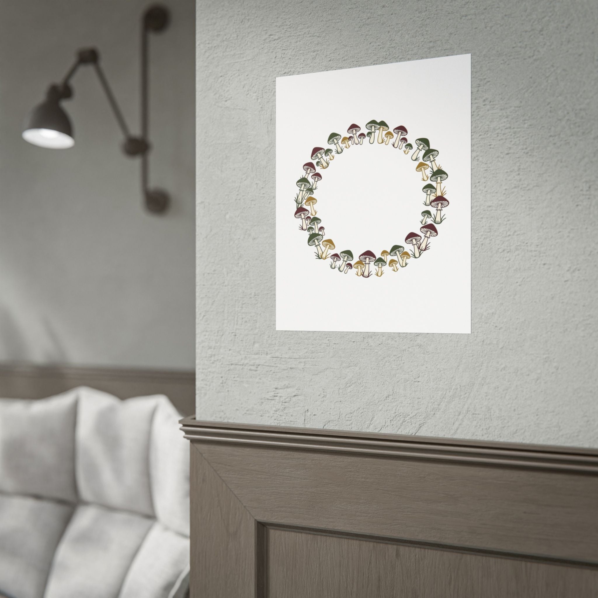 Toadstool Ring Poster