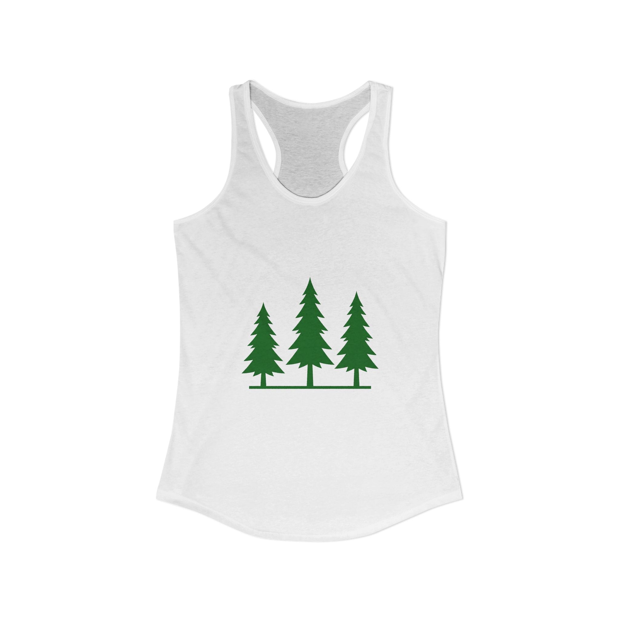 Pine Trio Silhouette Tank Top