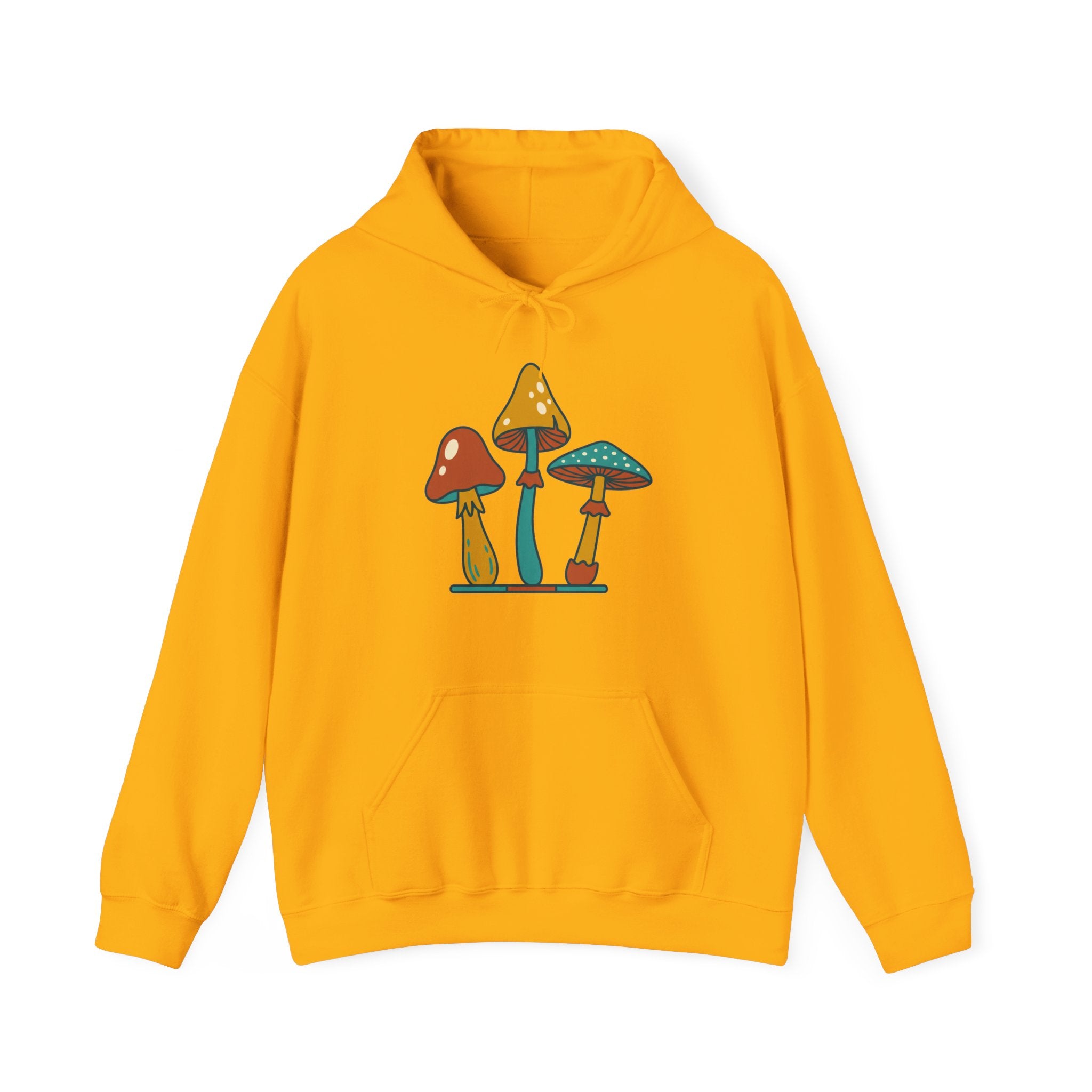 Mushroom Trio Botanical Hoodie