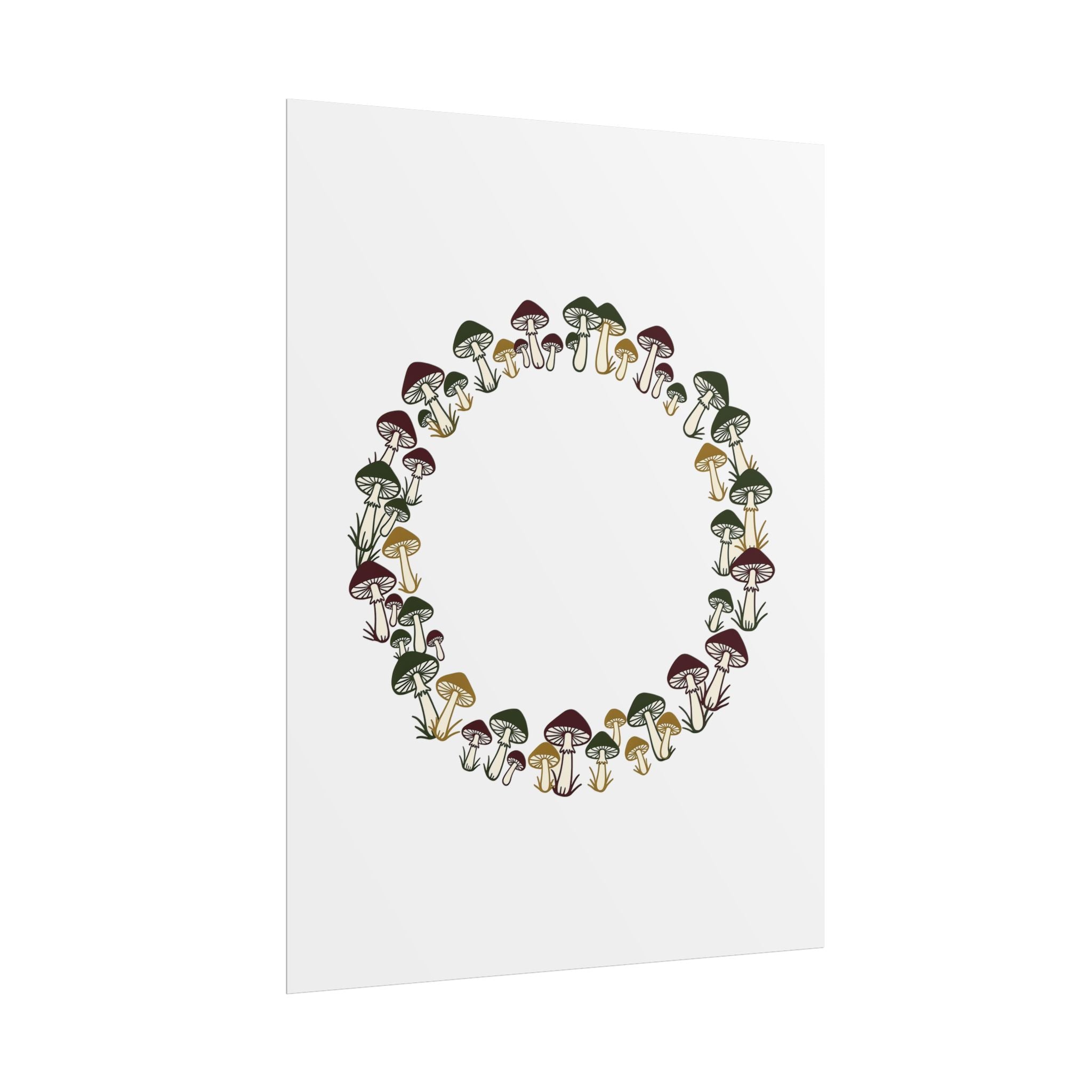 Toadstool Ring Poster